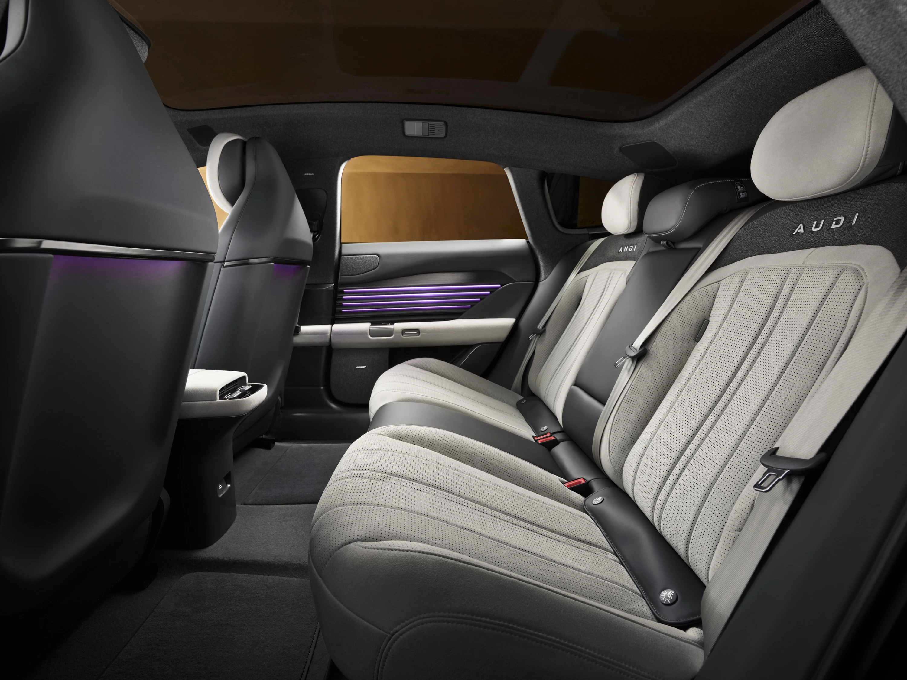 Audi E5 Sportback Pioneer quattro secondrowseats view