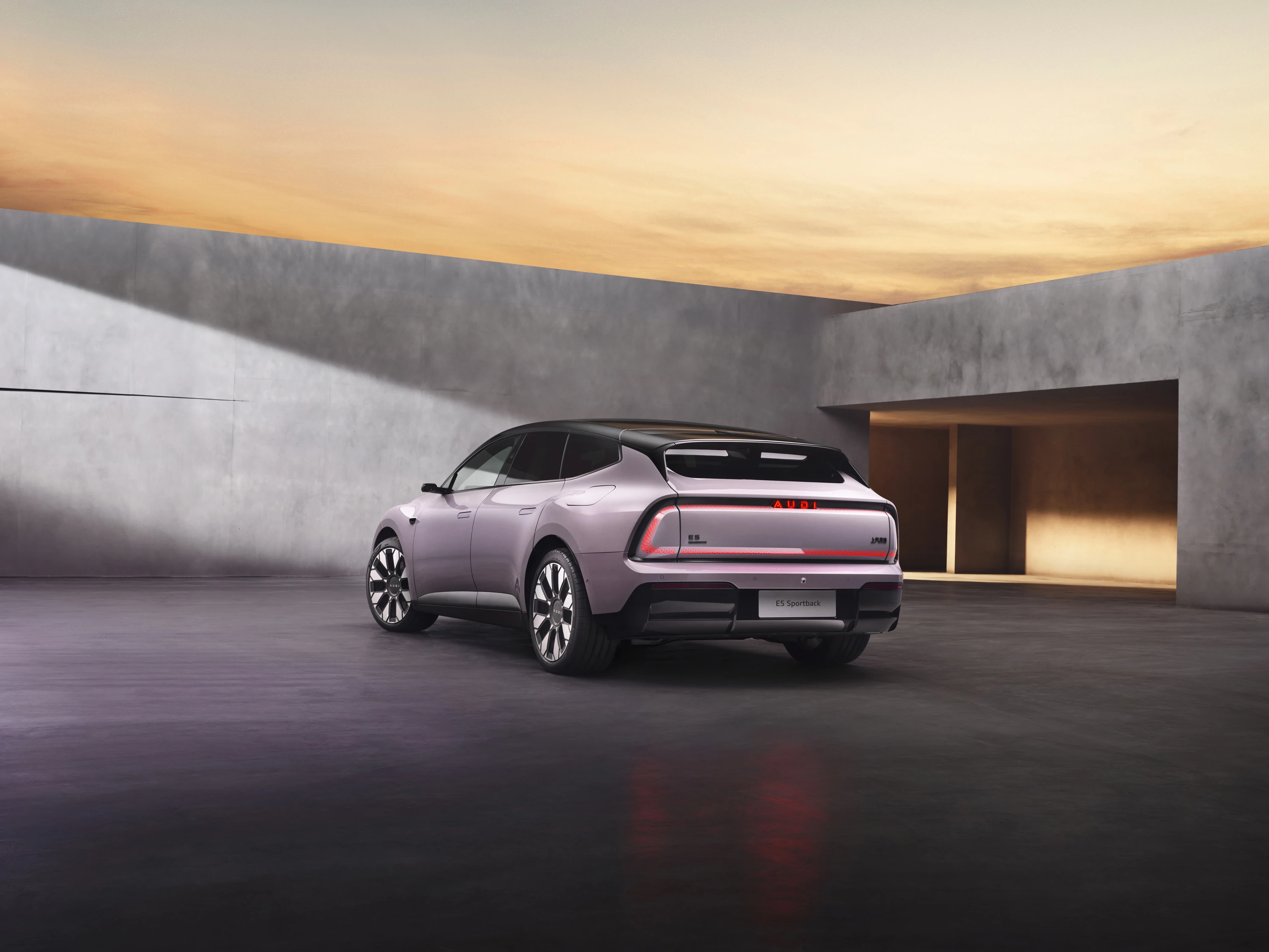 Audi E5 Sportback quattro exterior view