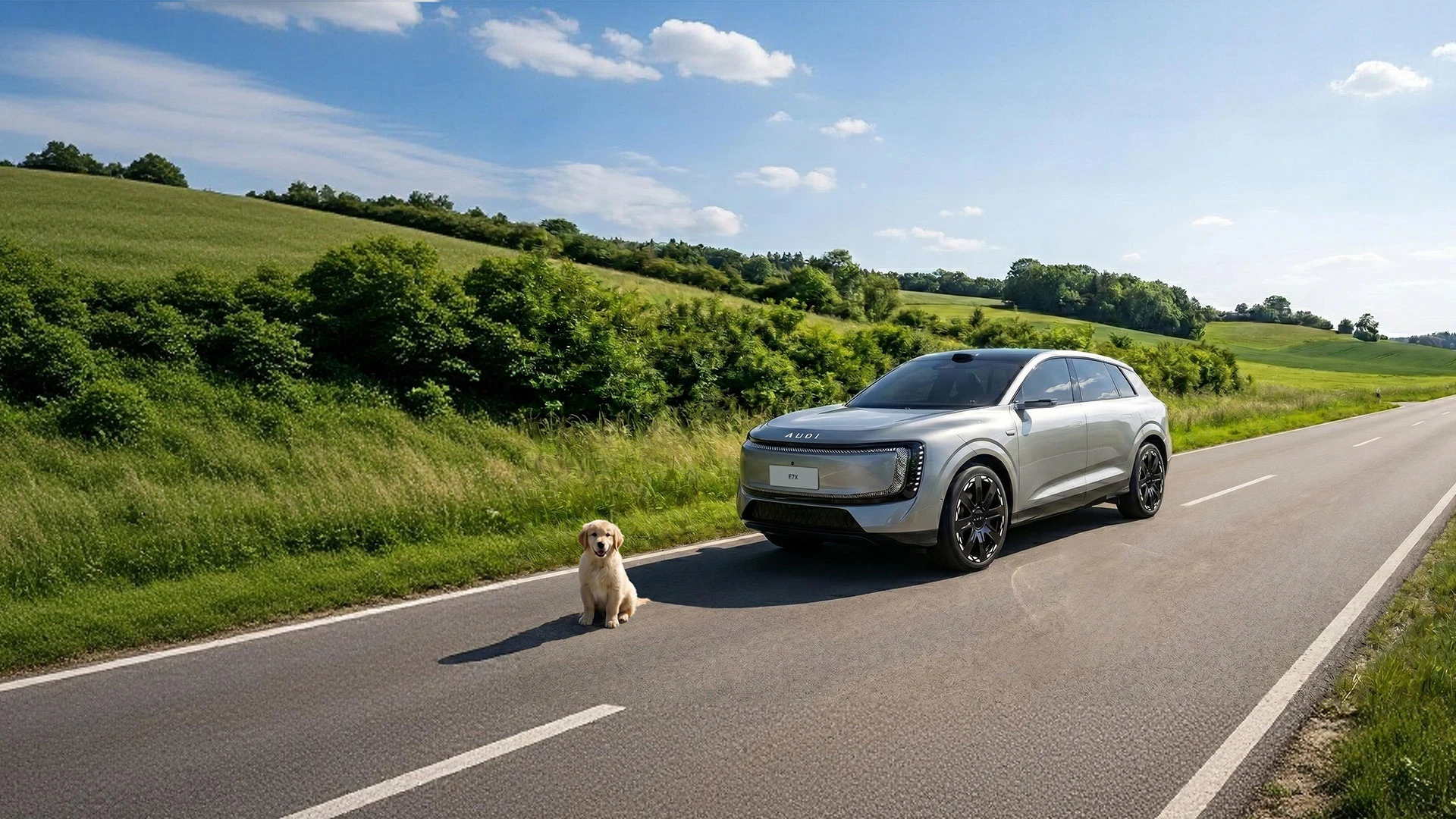 Audi e7x Pioneer quattro lifestyle view