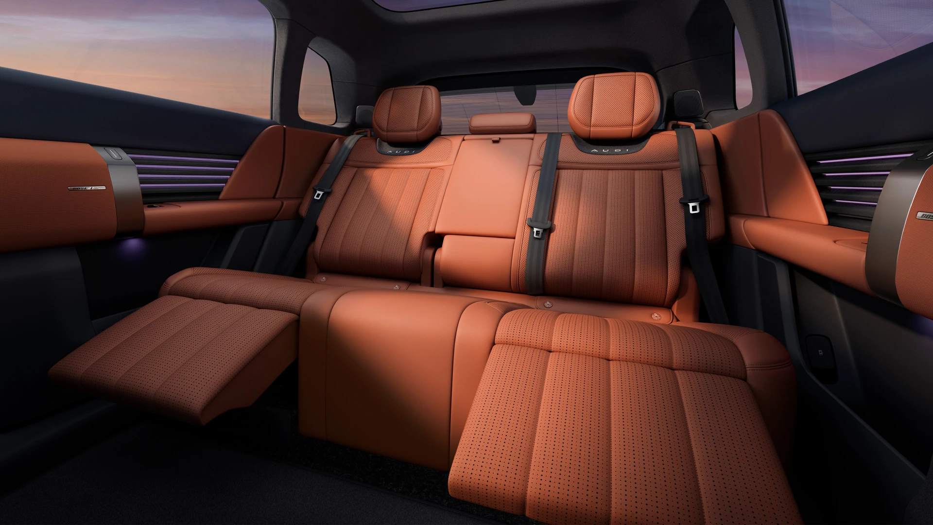 Audi e7x Pioneer quattro secondrowseats view