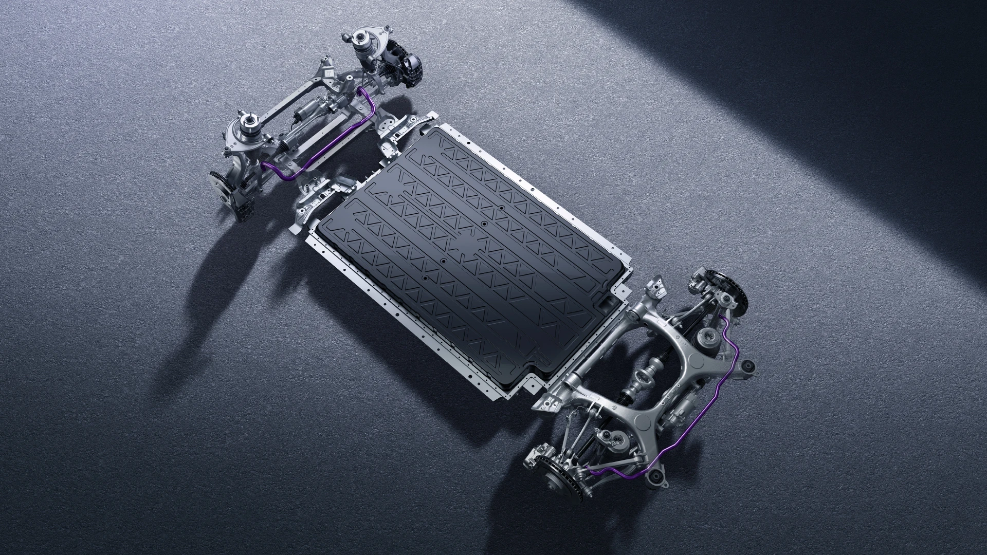 Audi e7x Pioneer quattro chassis view