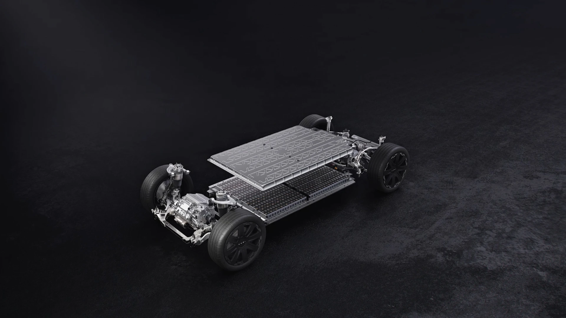Audi e7x Pioneer quattro batterypack view