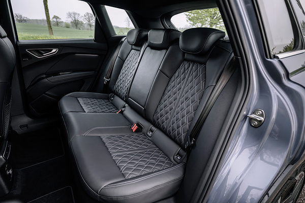 Audi Q4 35 e-tron secondrowseats view