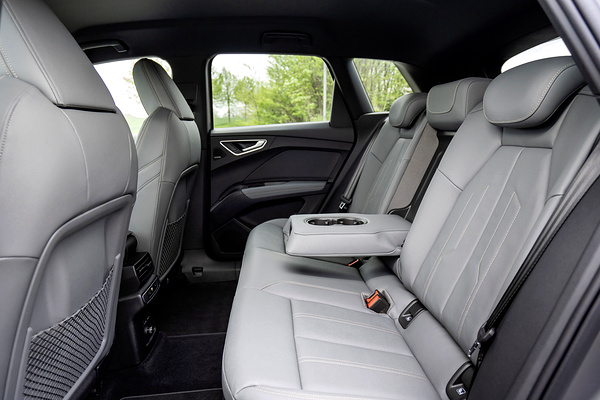 Audi Q4 35 e-tron secondrowseats view