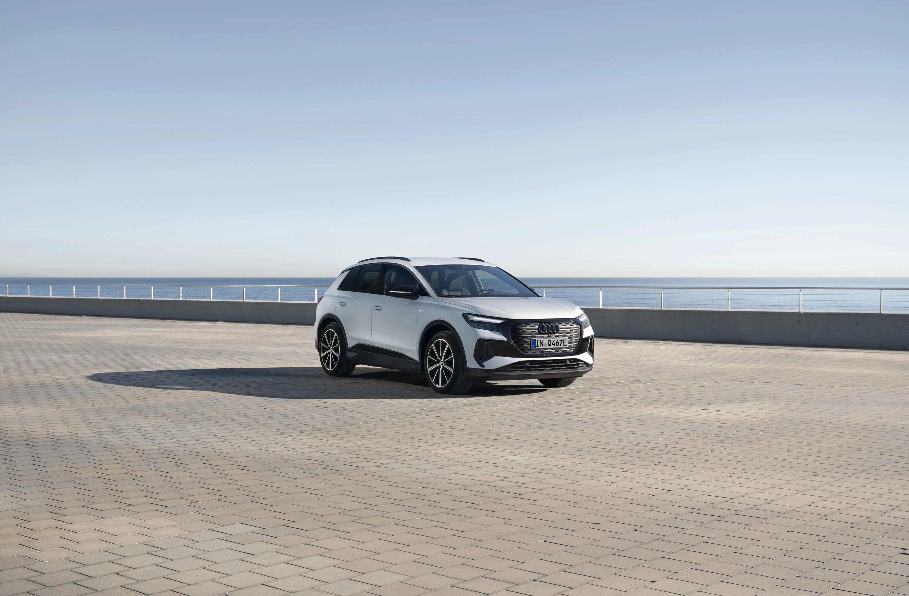 Audi Q4 40 e-tron electric vehicle exterior