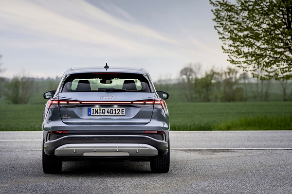 Audi Q4 40 e-tron taillights view