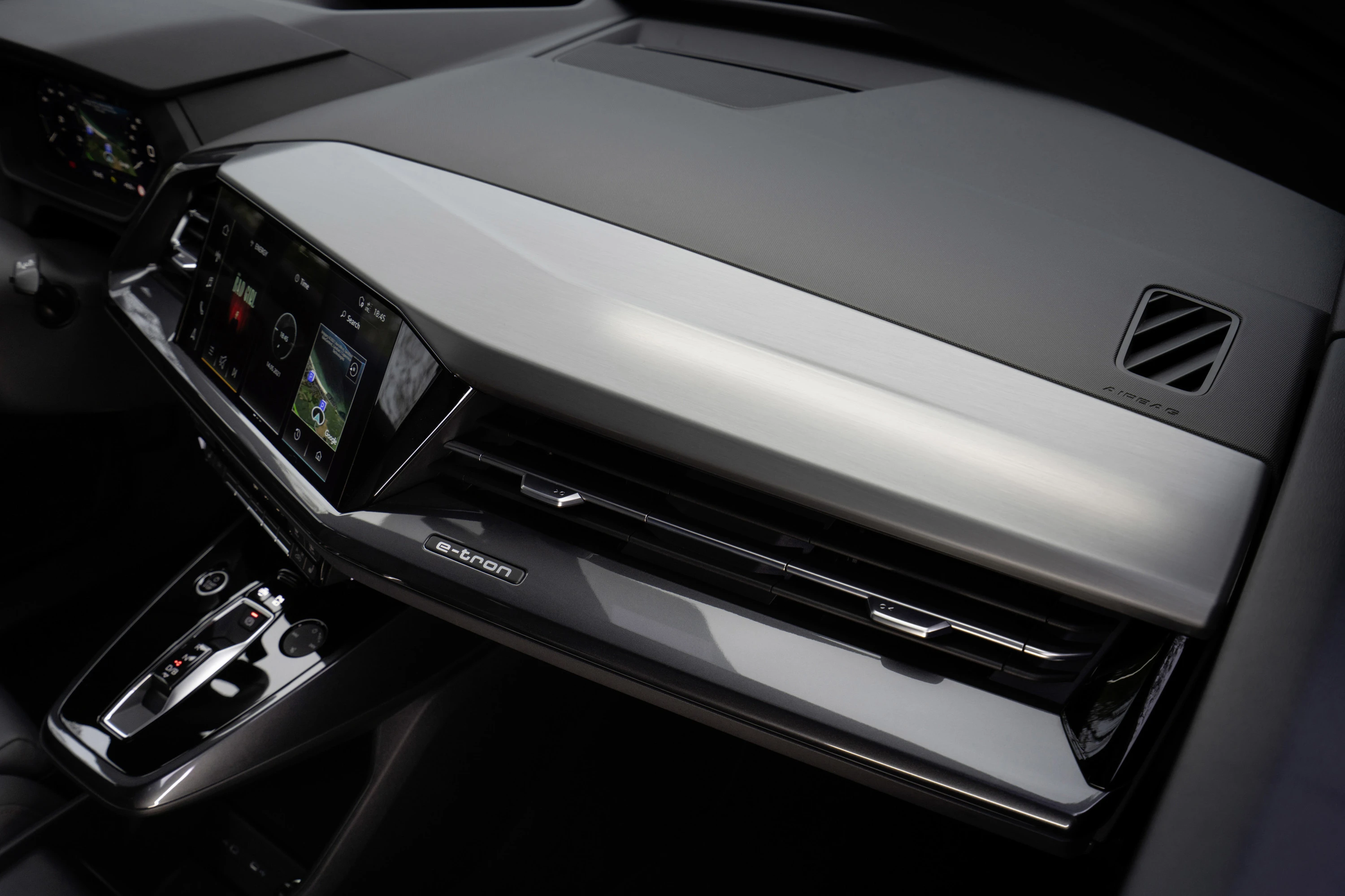 Audi Q4 45 e-tron interior view