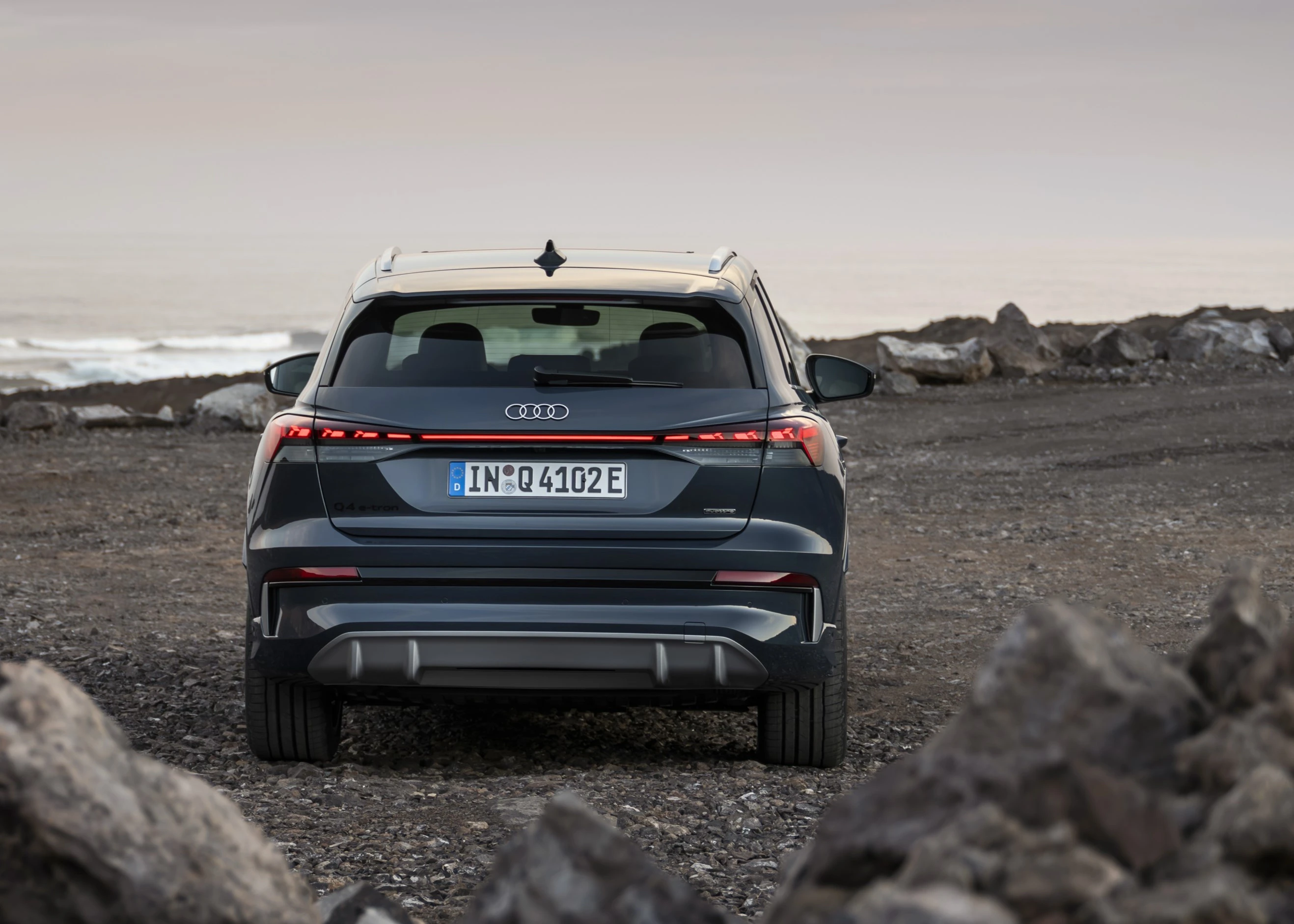 Audi Q4 e-tron performance exterior view