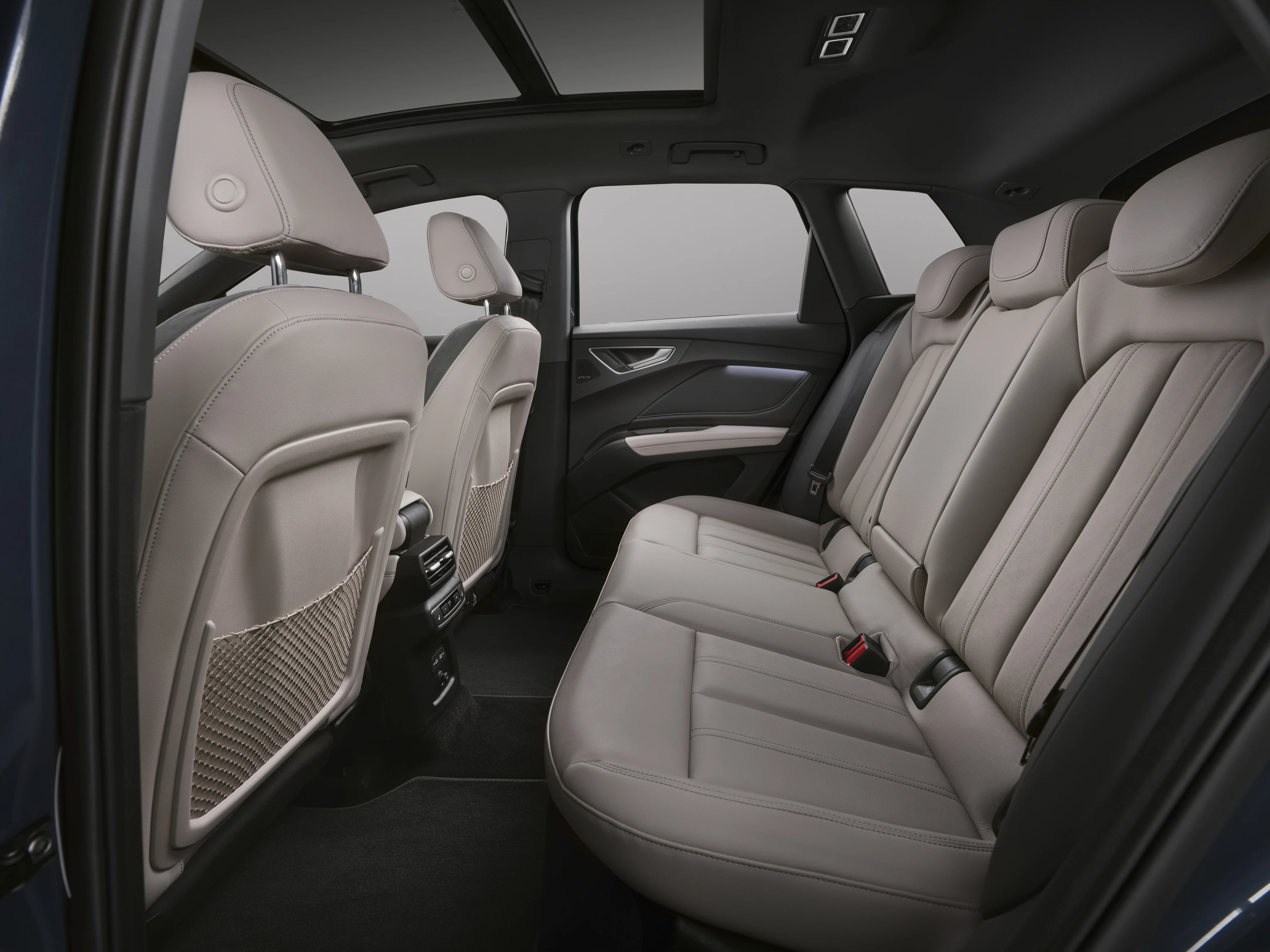 Audi Q4 e-tron performance secondrowseats view