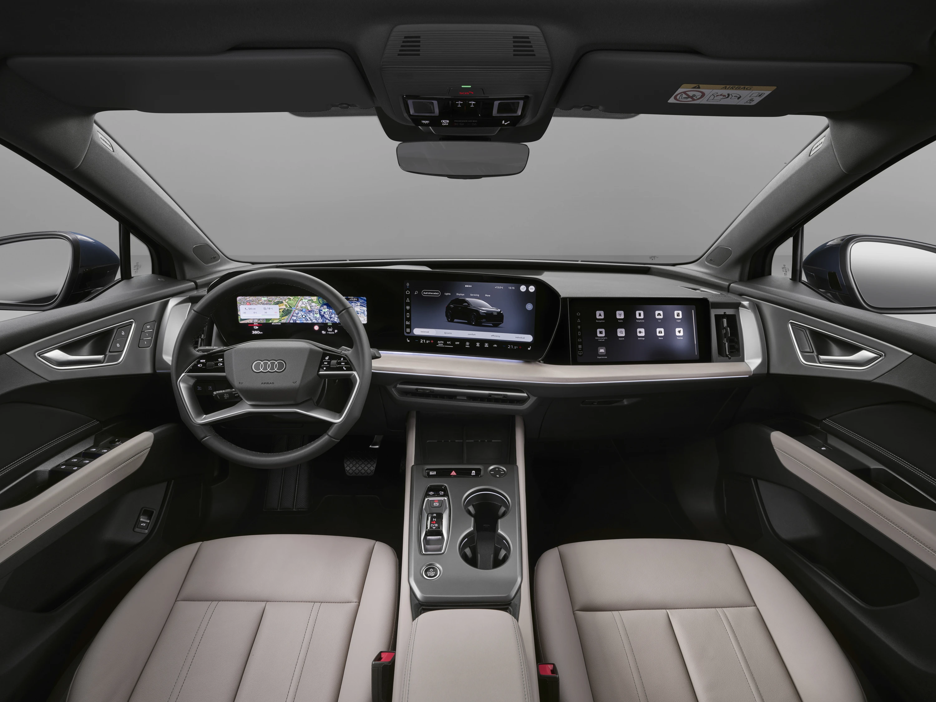 Audi Q4 e-tron quattro performance interior view