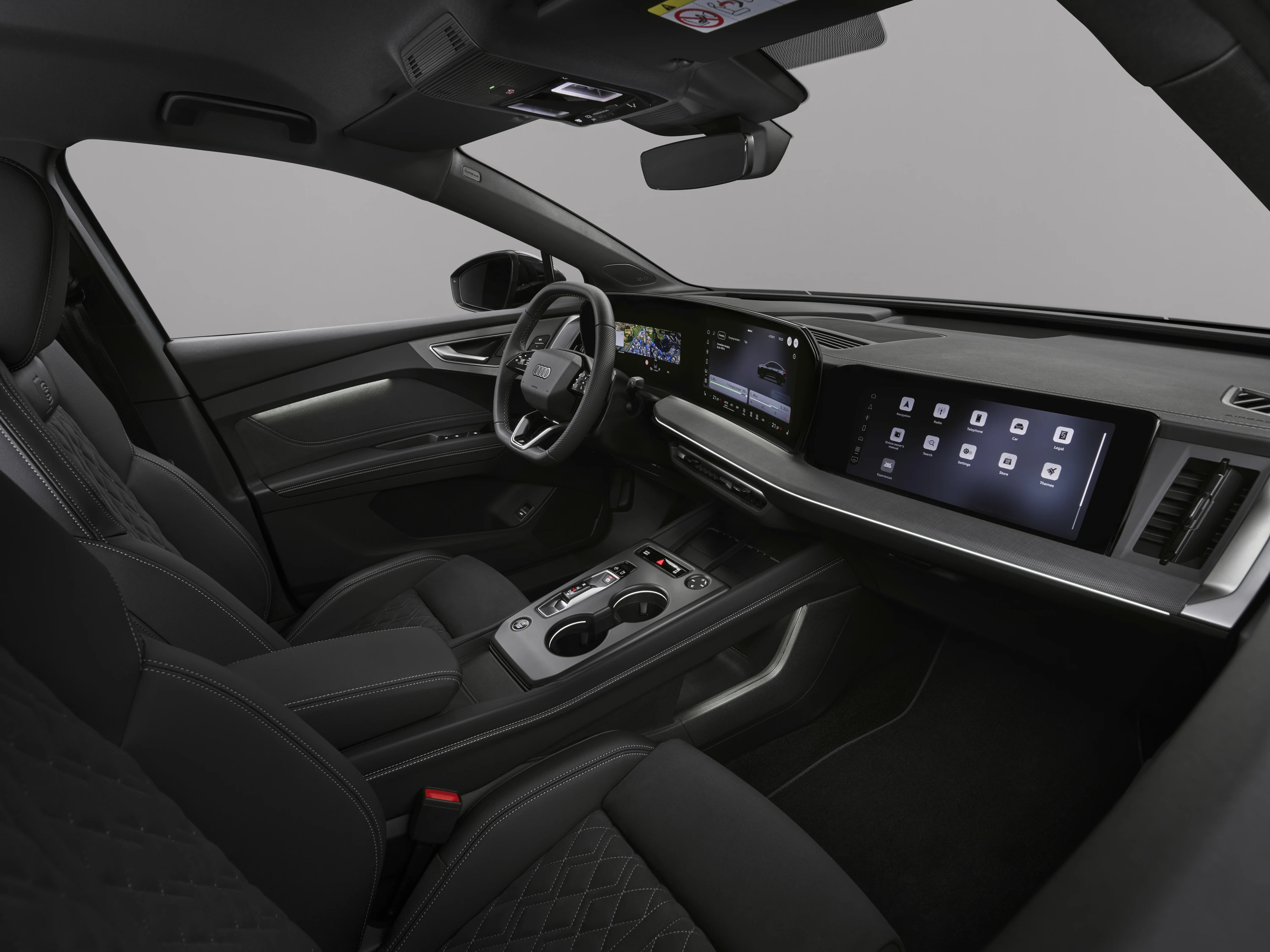 Audi Q4 e-tron Sportback performance interior view