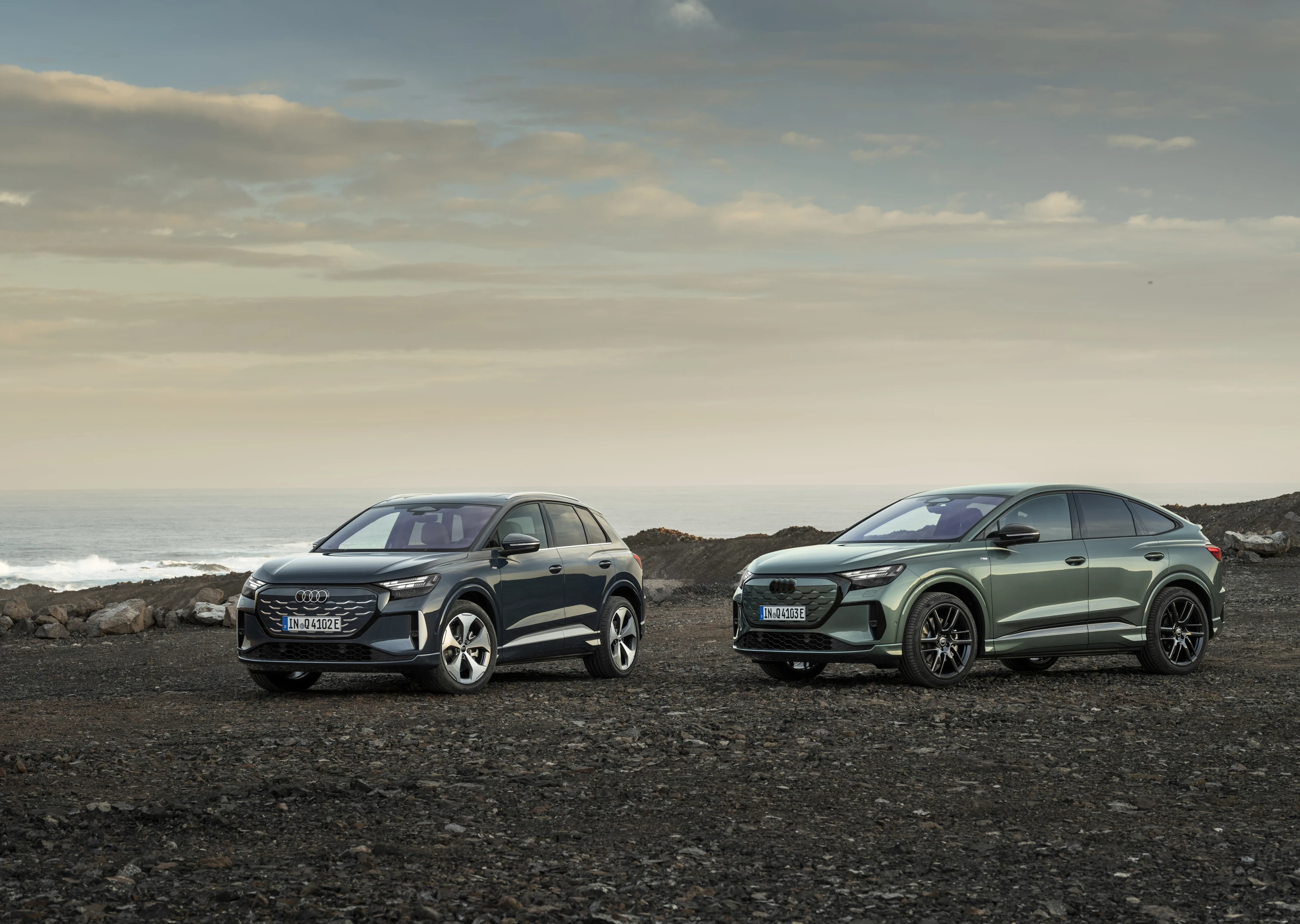Audi Q4 e-tron Sportback performance exterior view