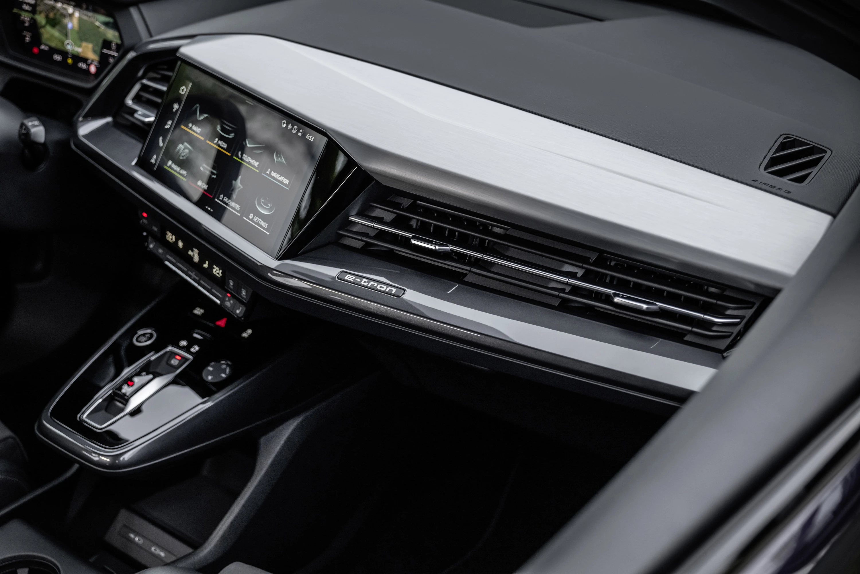 Audi Q4 Sportback 35 e-tron interior view