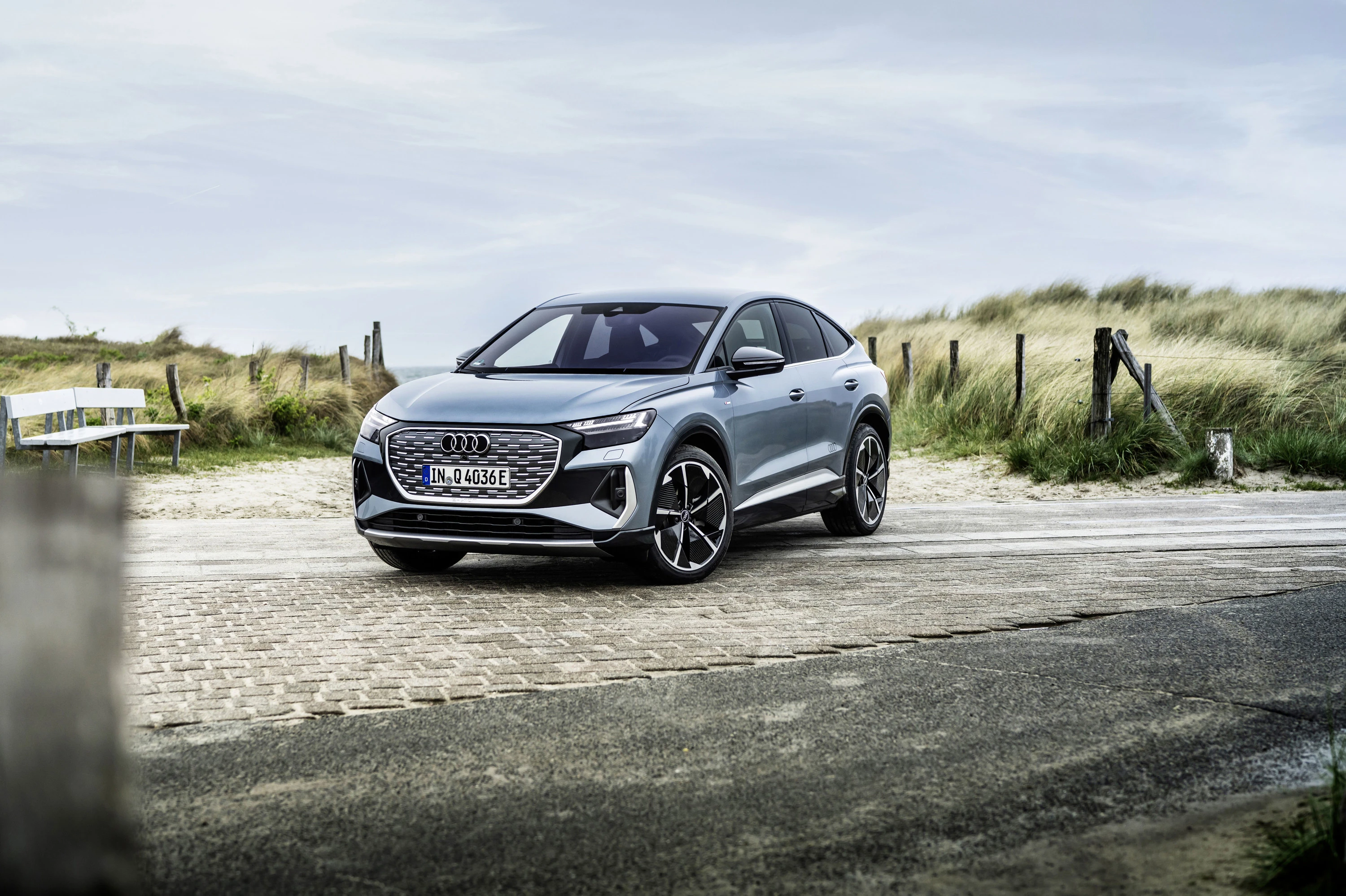 Audi Q4 Sportback 40 e-tron electric vehicle variant