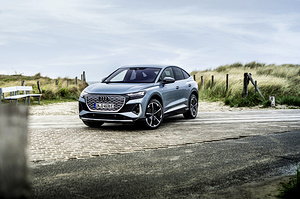 Audi Q4 Sportback 55 e-tron quattro electric vehicle