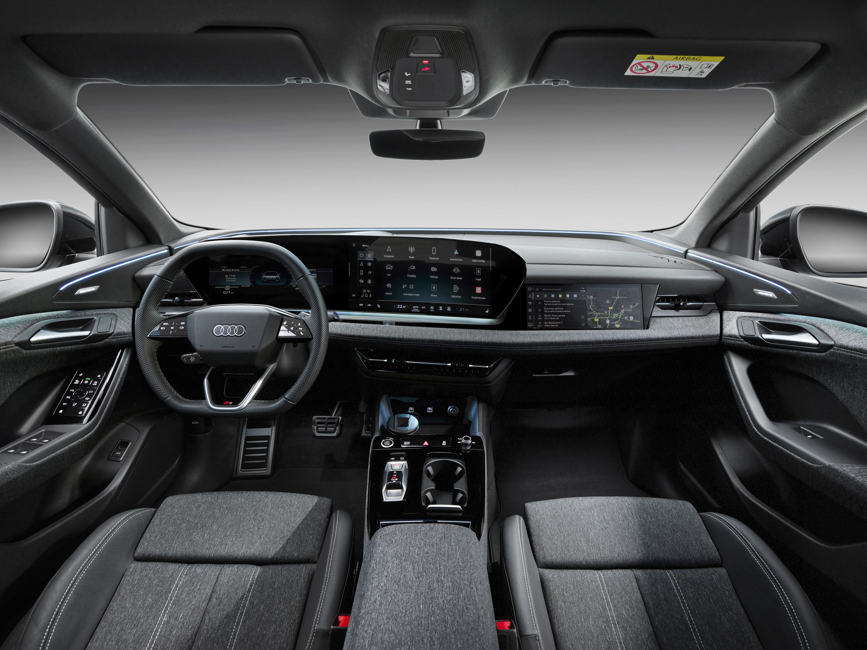 Audi Q6 Sportback e-tron interior view