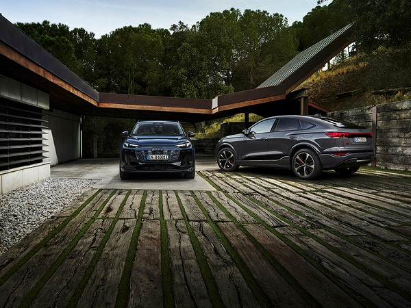 Audi Q6 Sportback e-tron performance exterior view