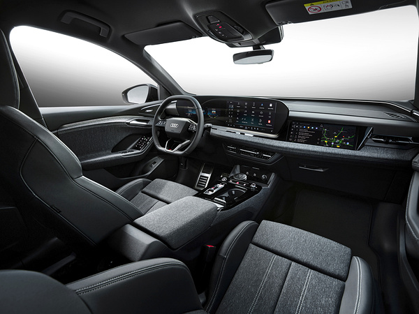 Audi Q6 Sportback e-tron performance interior view
