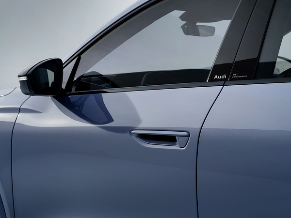 Audi Q6L e-tron quattro details view
