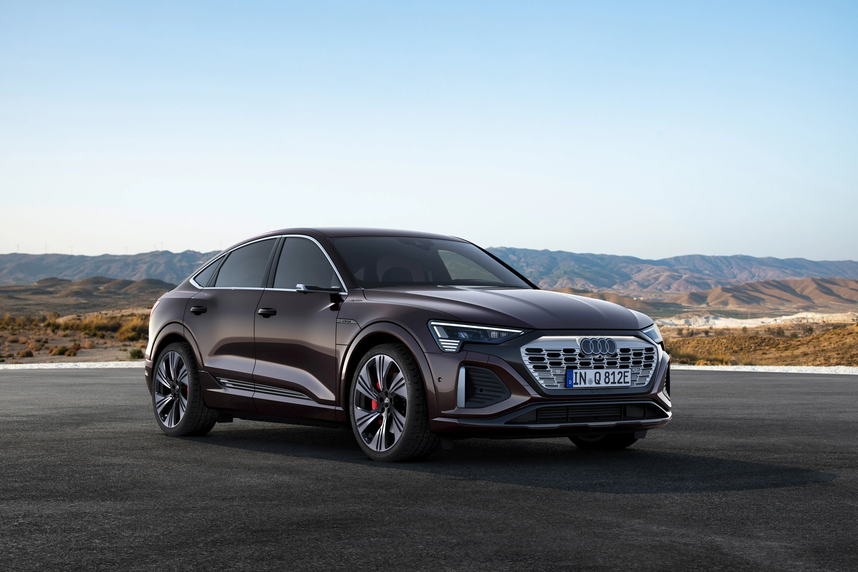 Audi Q8 Sportback 50 e-tron electric vehicle exterior
