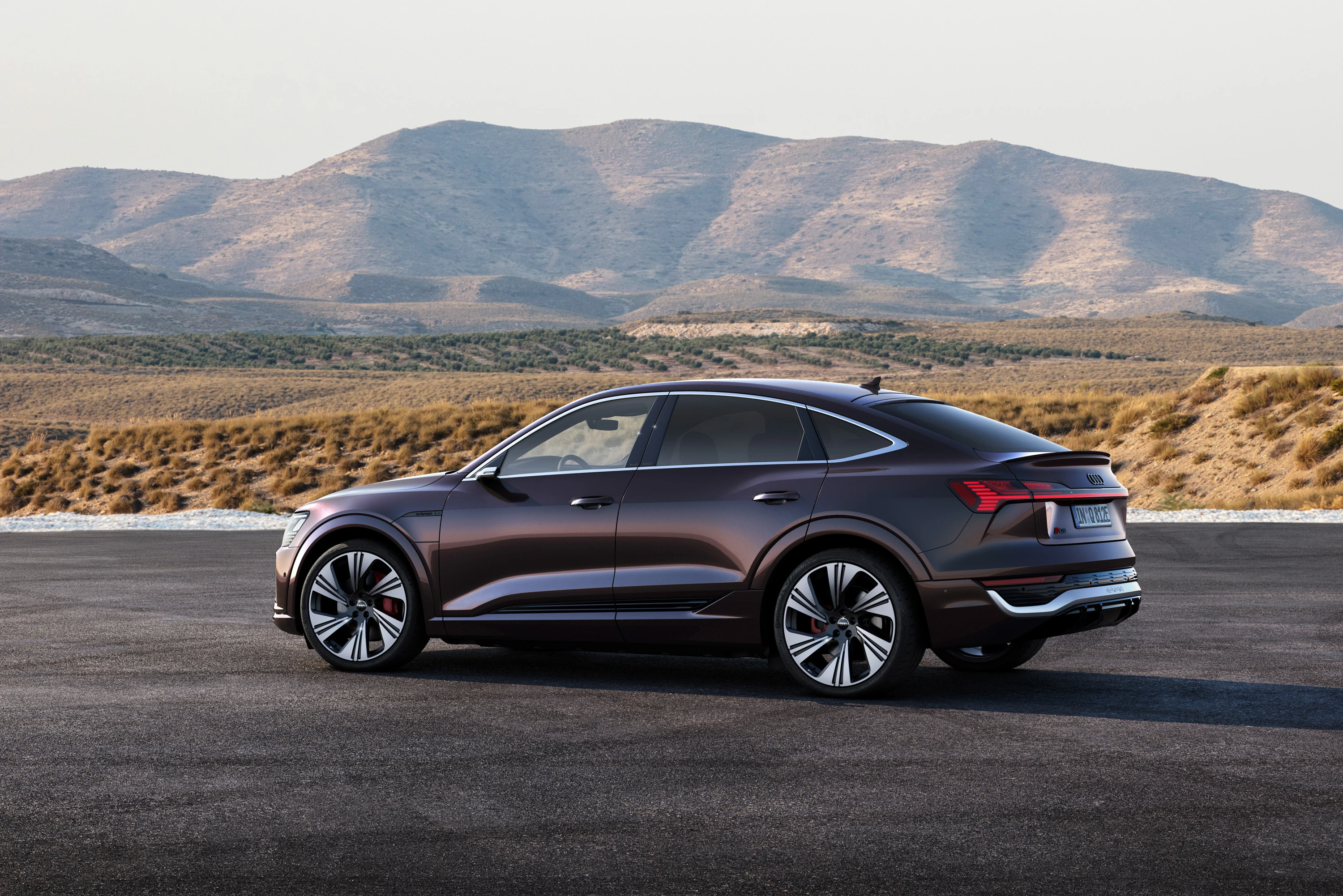 Audi Q8 Sportback 55 e-tron exterior view