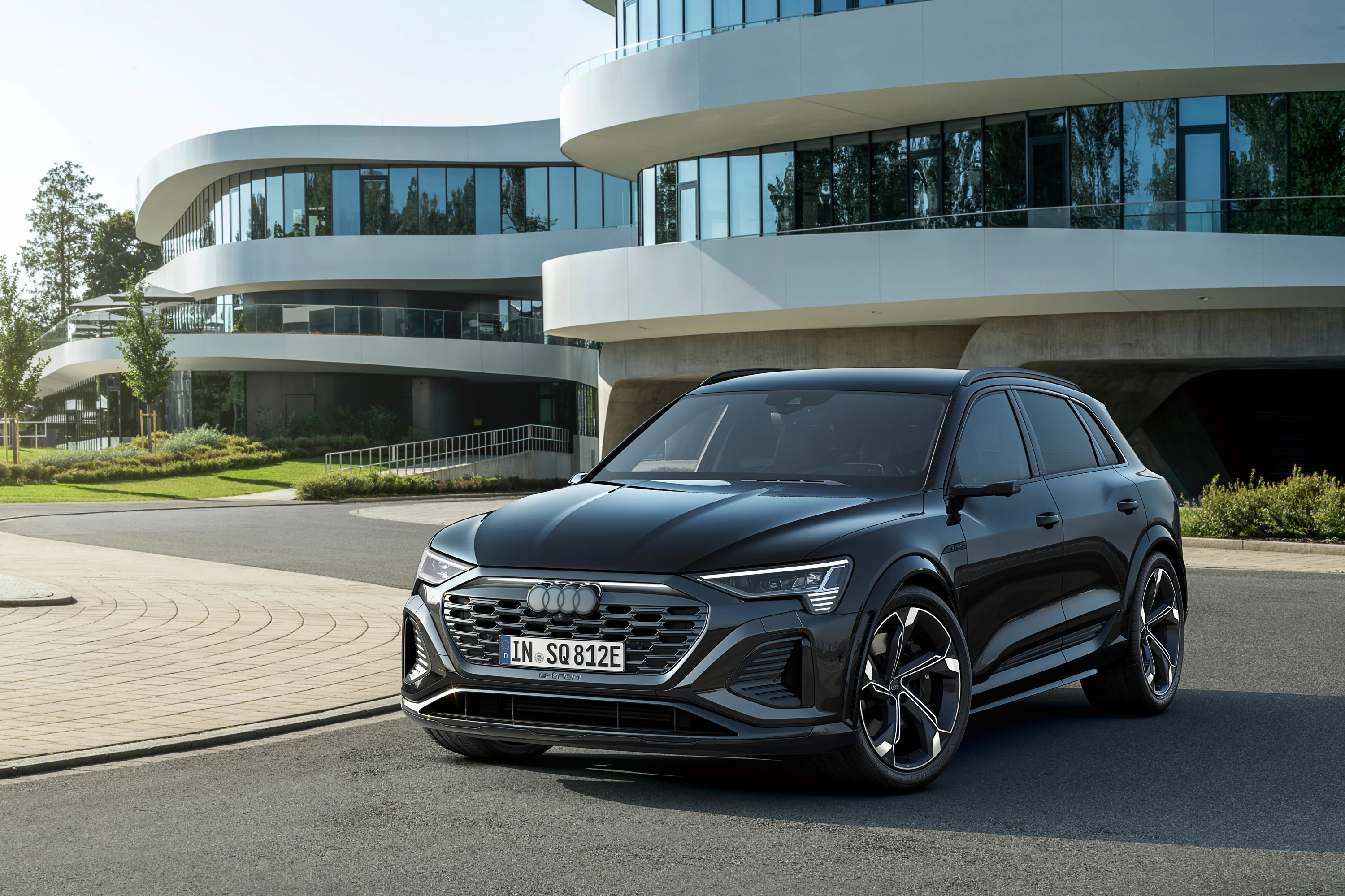 Audi SQ8 e-tron electric vehicle exterior