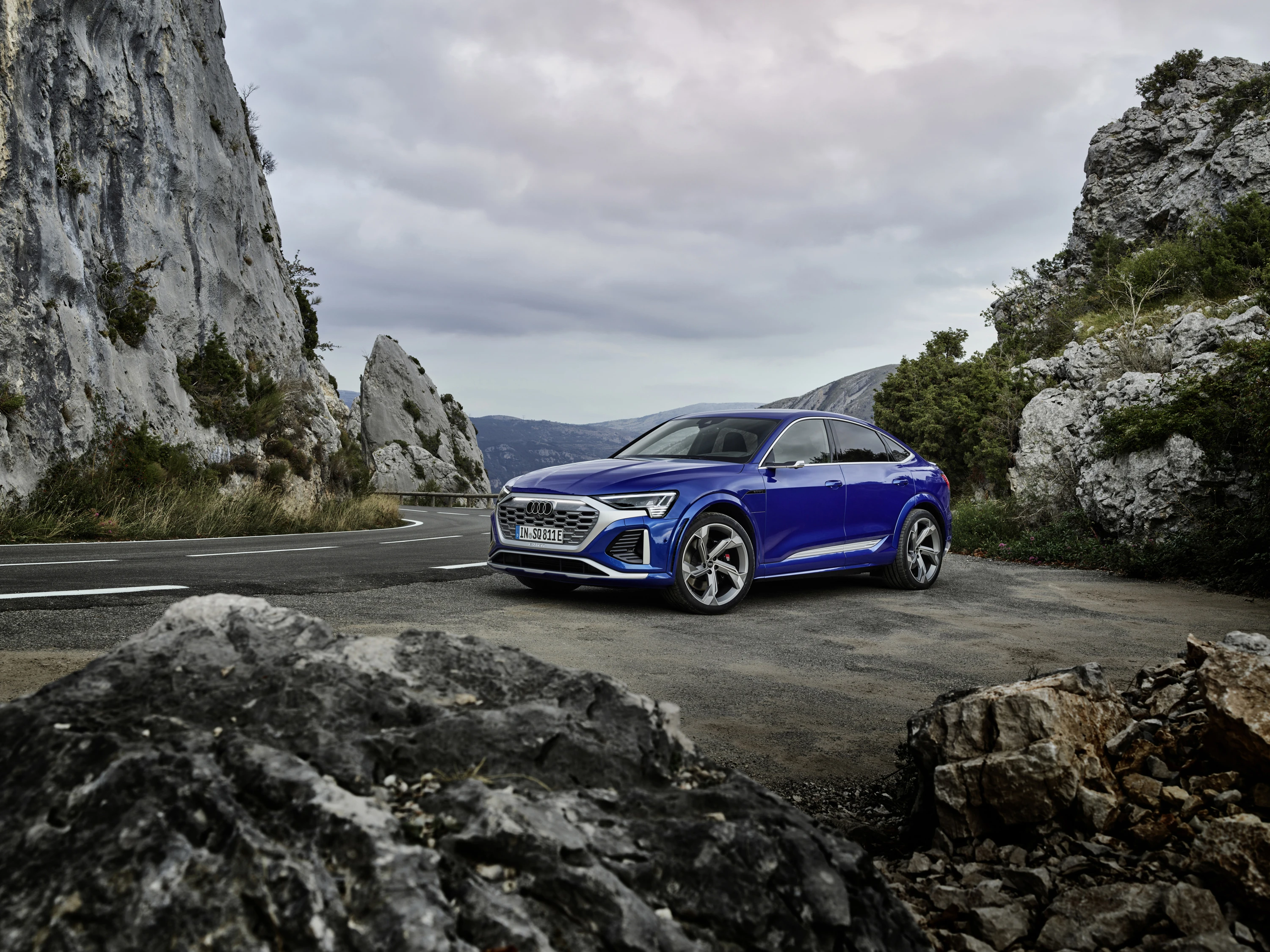 Audi SQ8 Sportback e-tron electric vehicle exterior