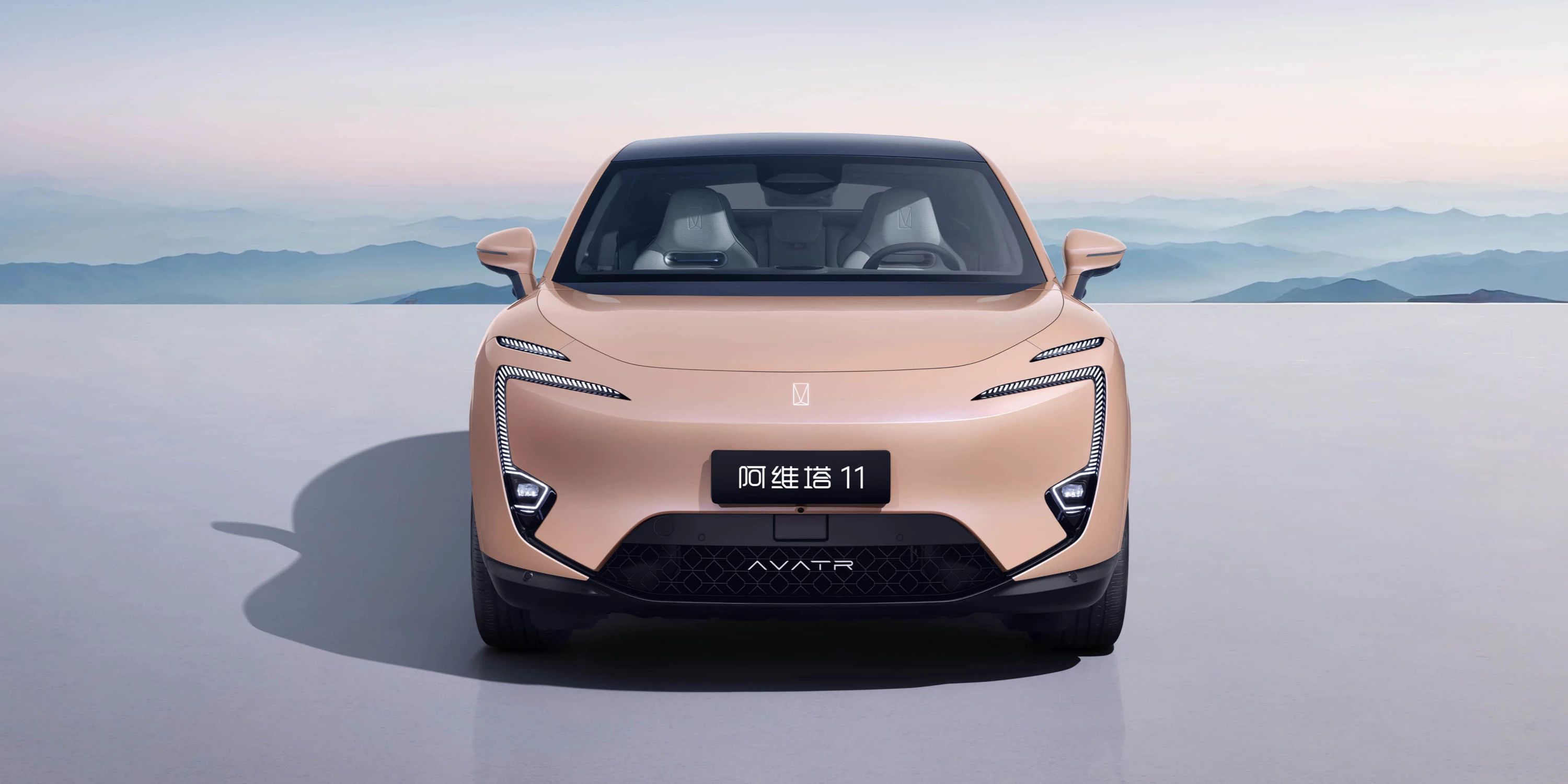 AVATR 11 RWD EV exterior view