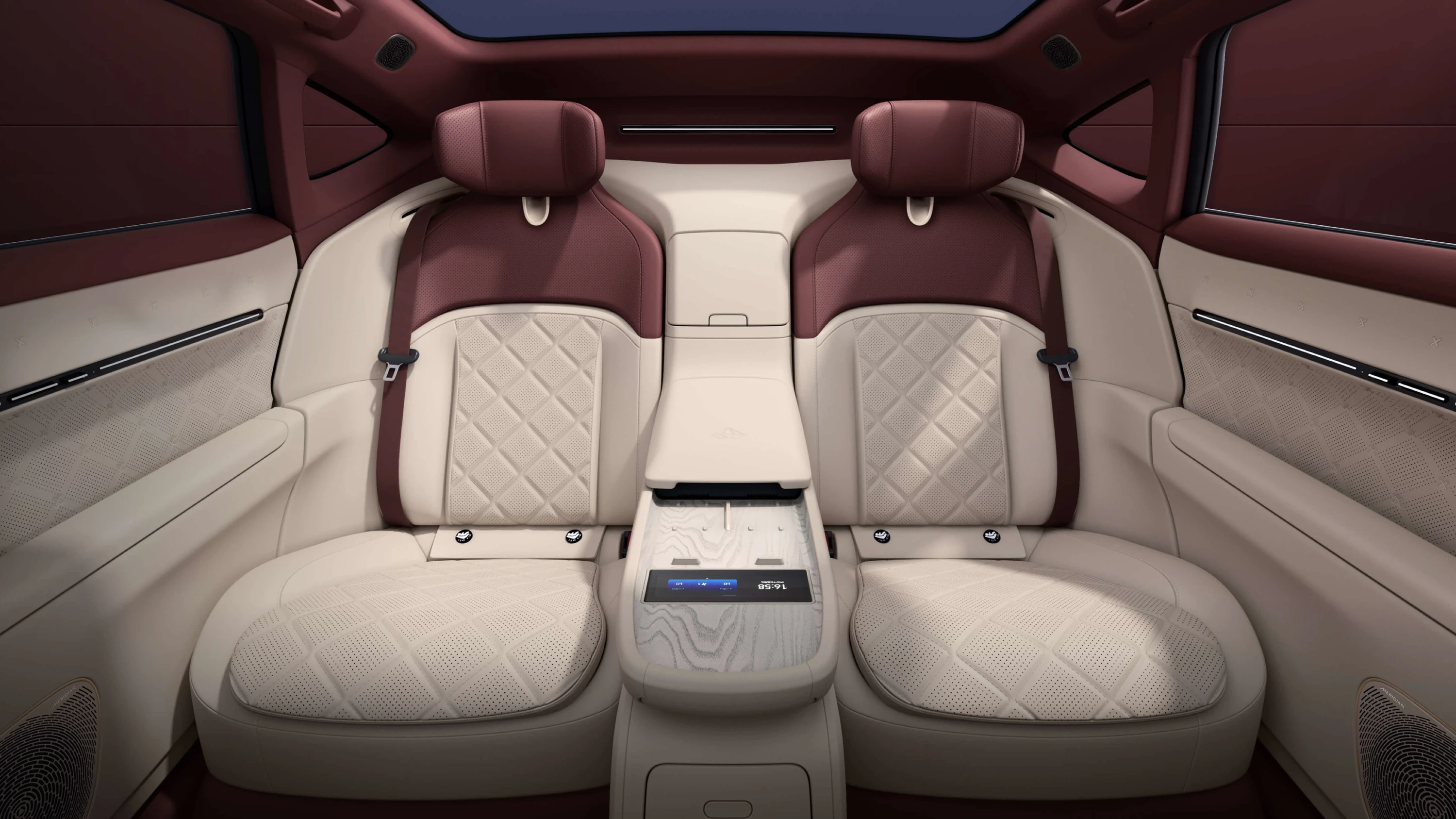 AVATR 12 AWD EV secondrowseats view