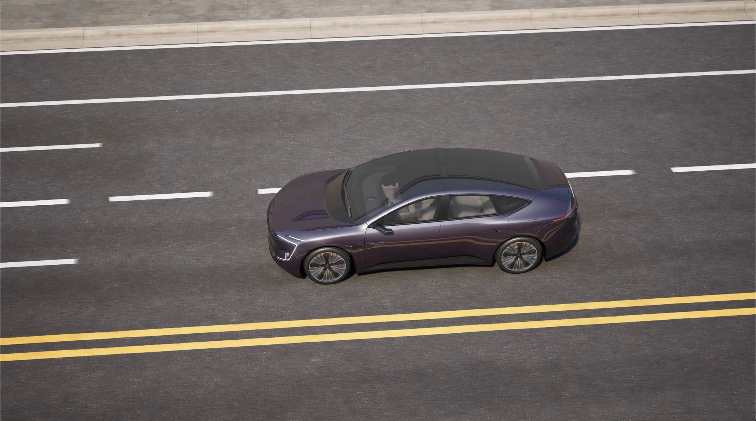 AVATR 12 AWD EV exterior view