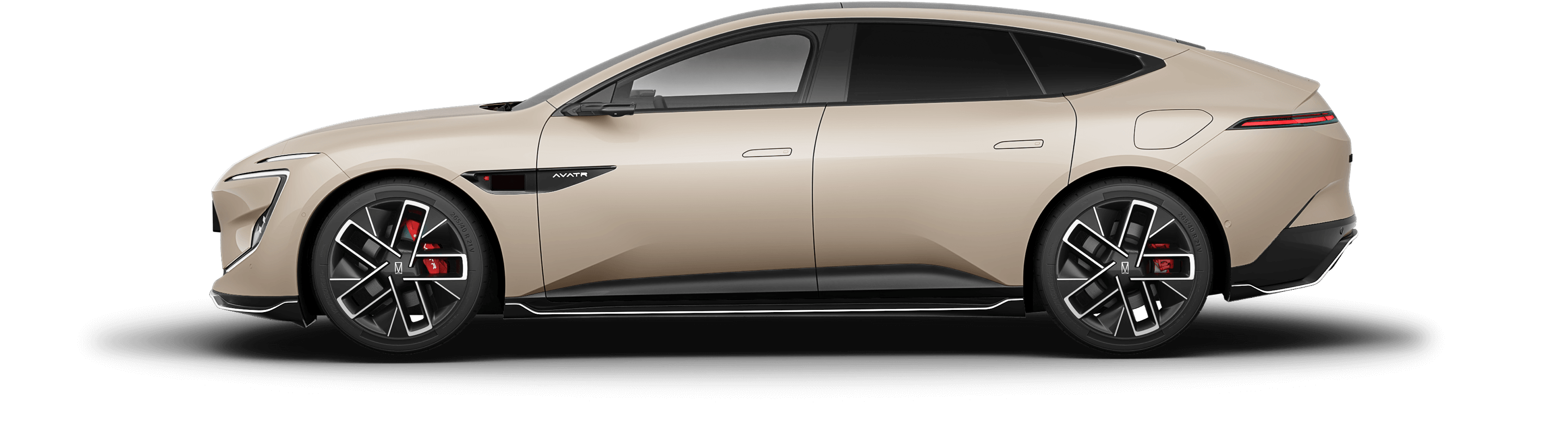AVATR 12 AWD EV exterior view