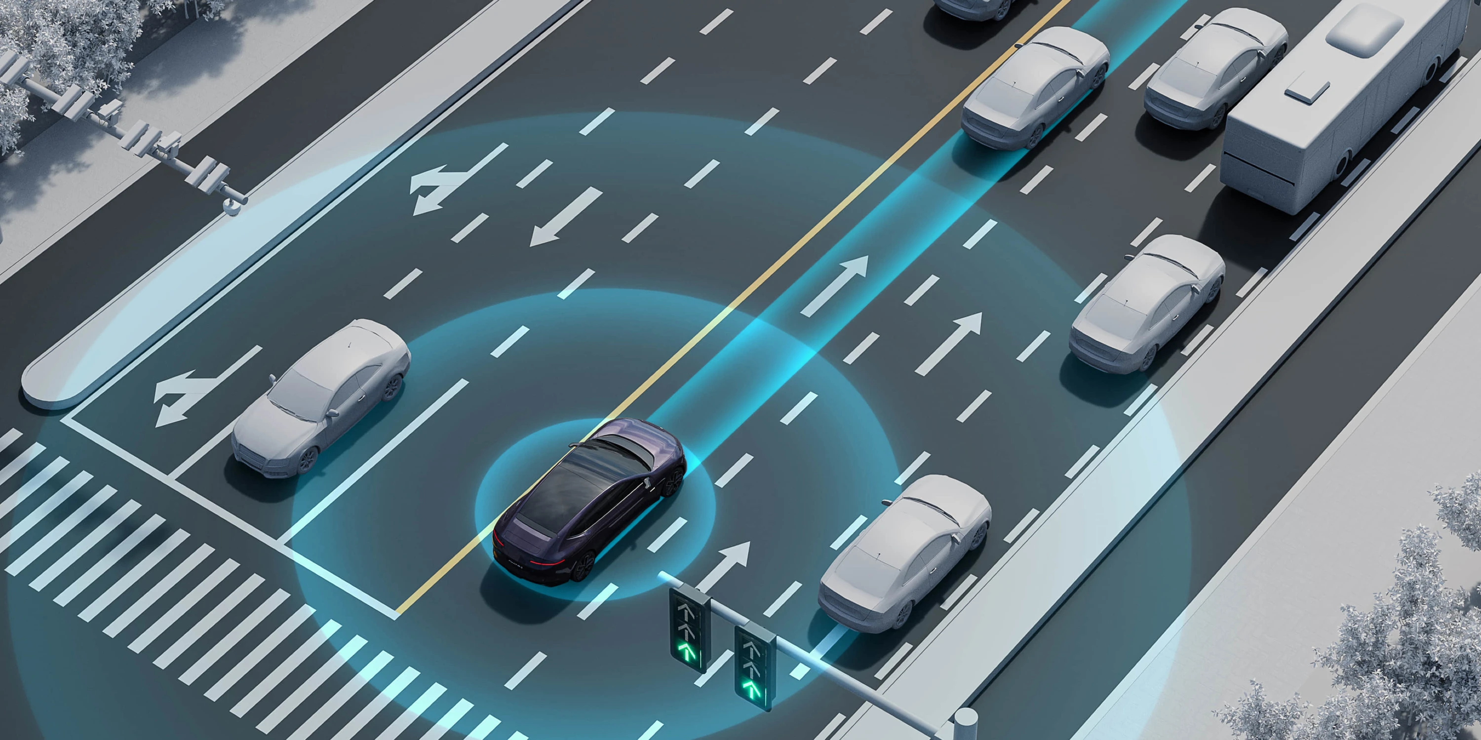 AVATR 12 AWD EV technology view