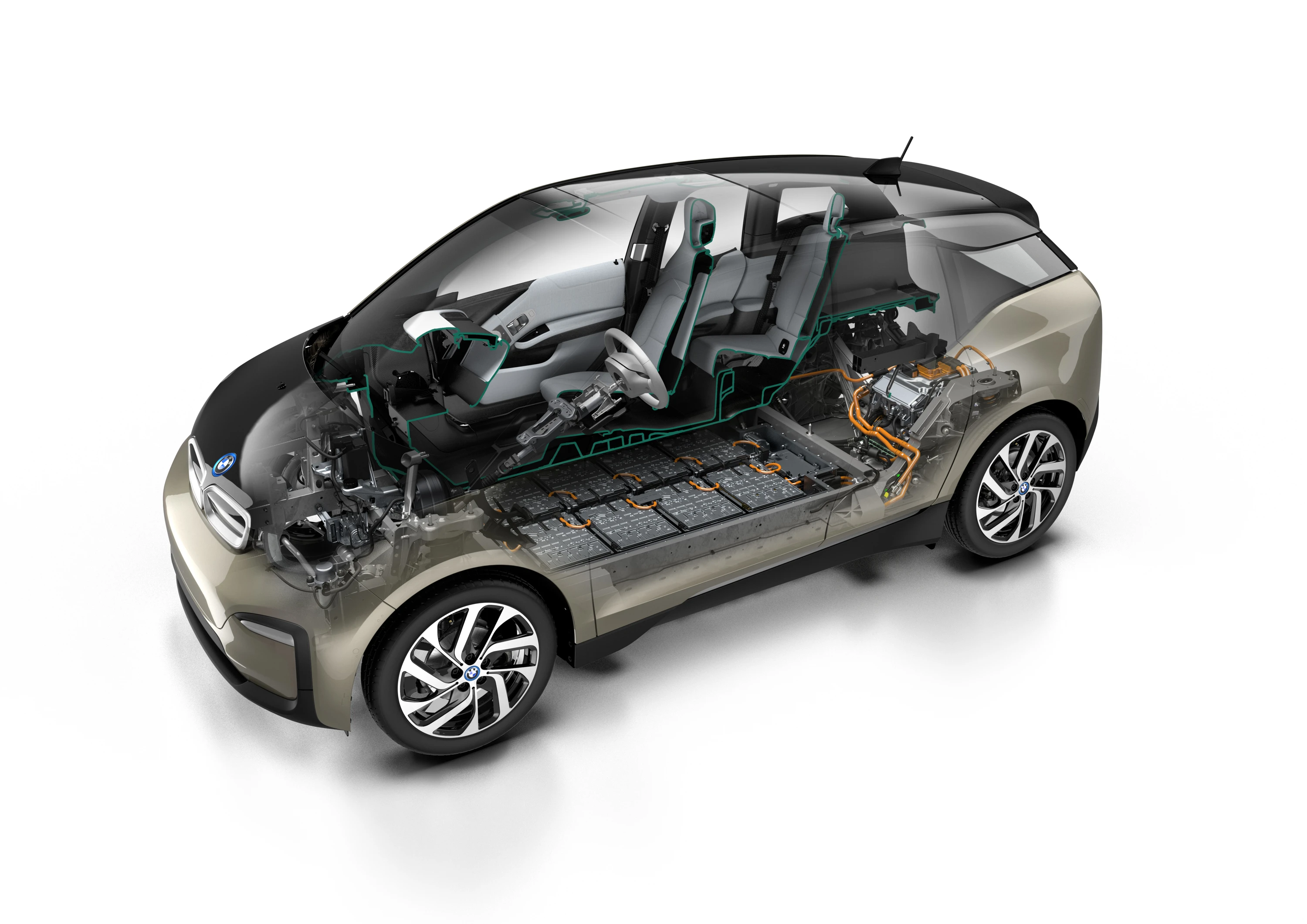 BMW i3 120 Ah technology view