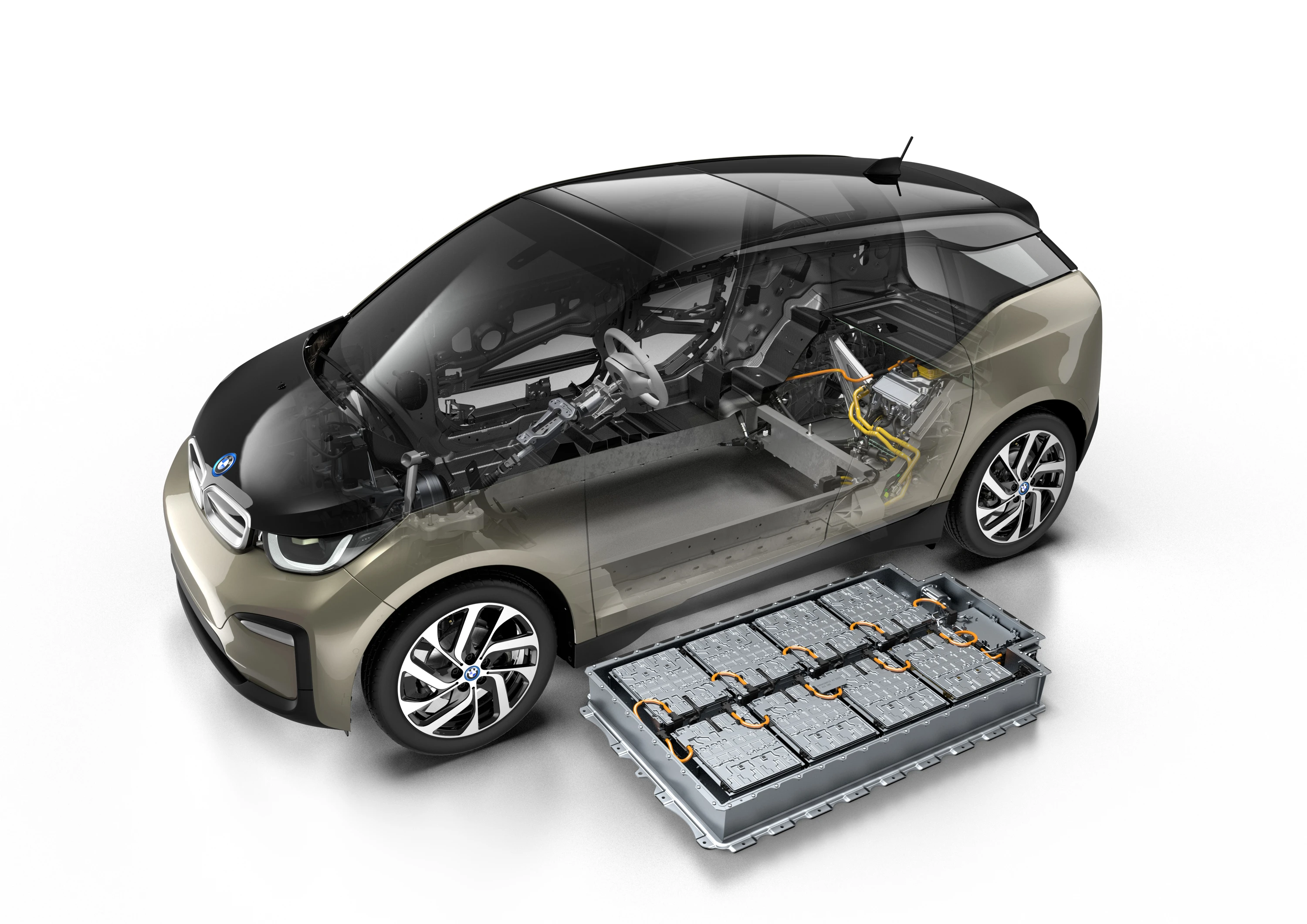 BMW i3 120 Ah technology view