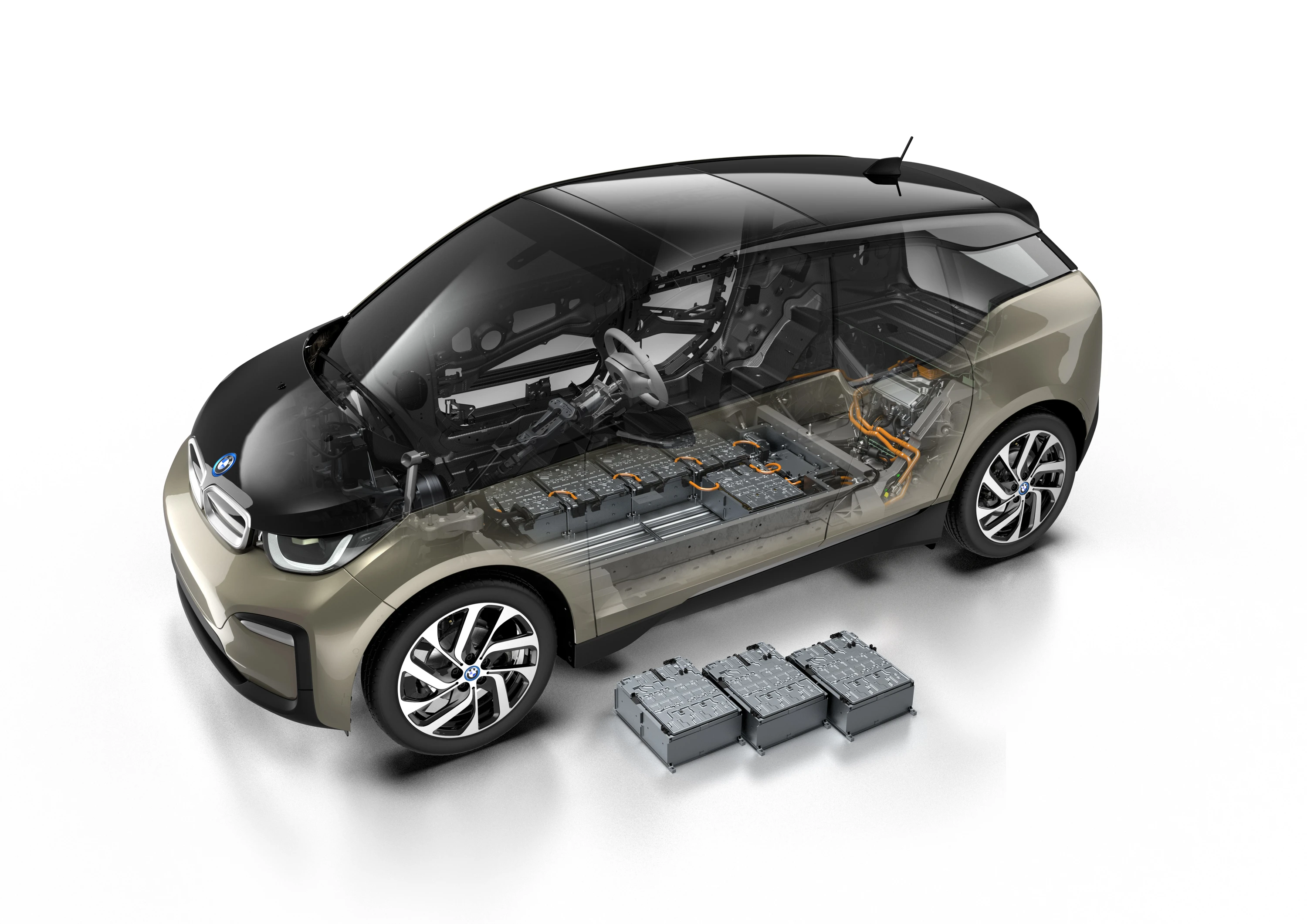 BMW i3 120 Ah technology view