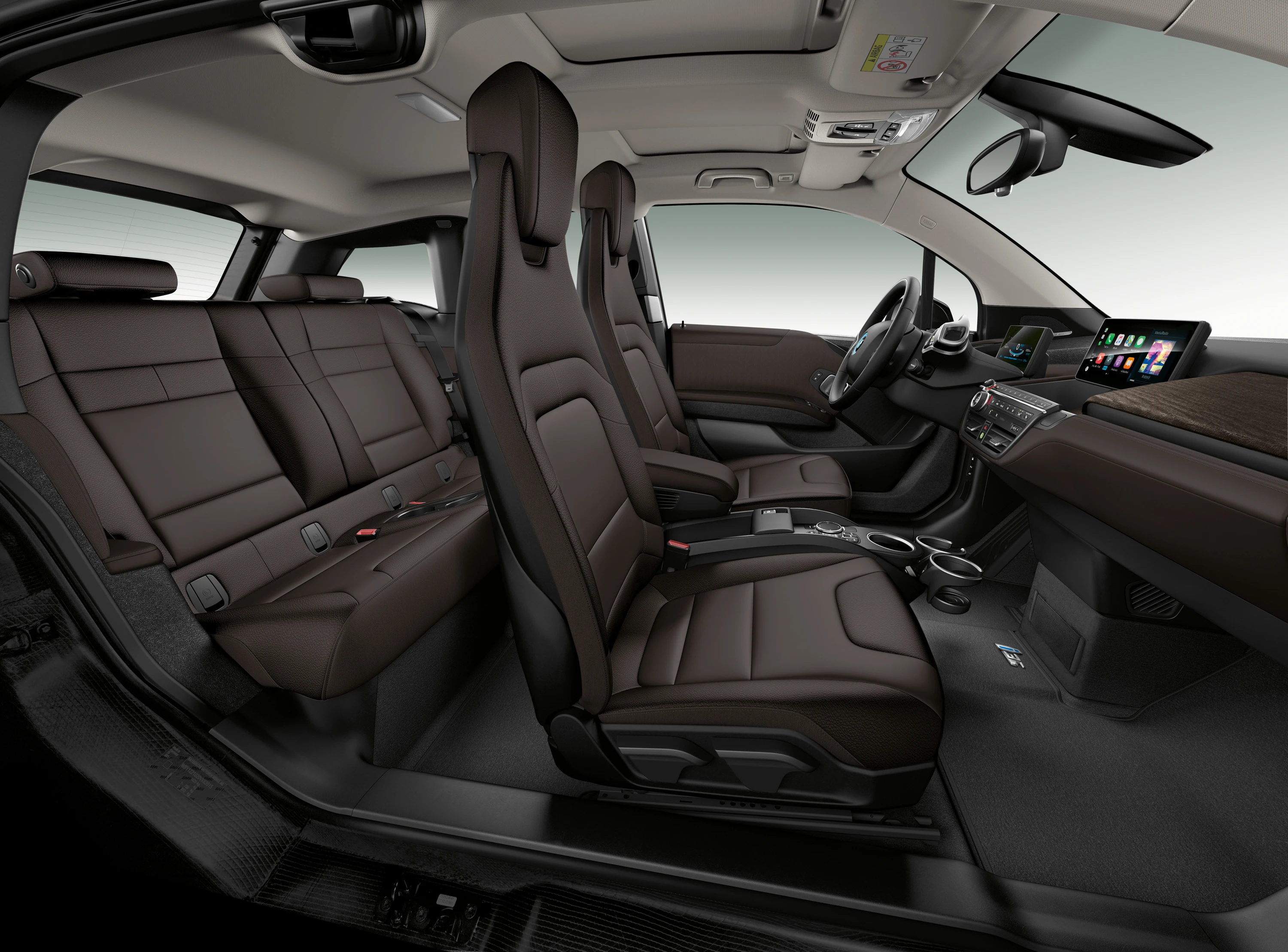 BMW i3 120 Ah frontseats view
