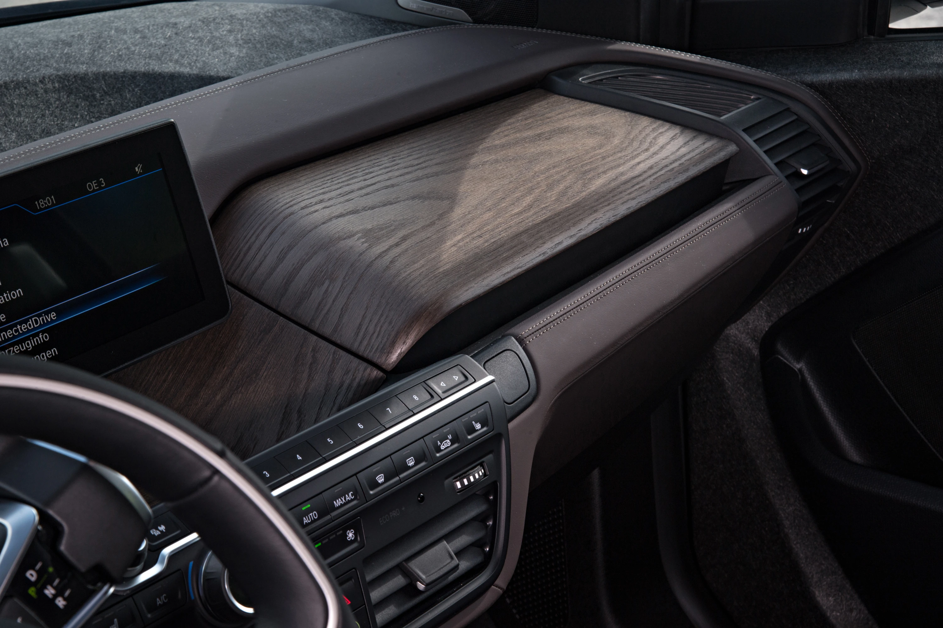 BMW i3 94 Ah interior view