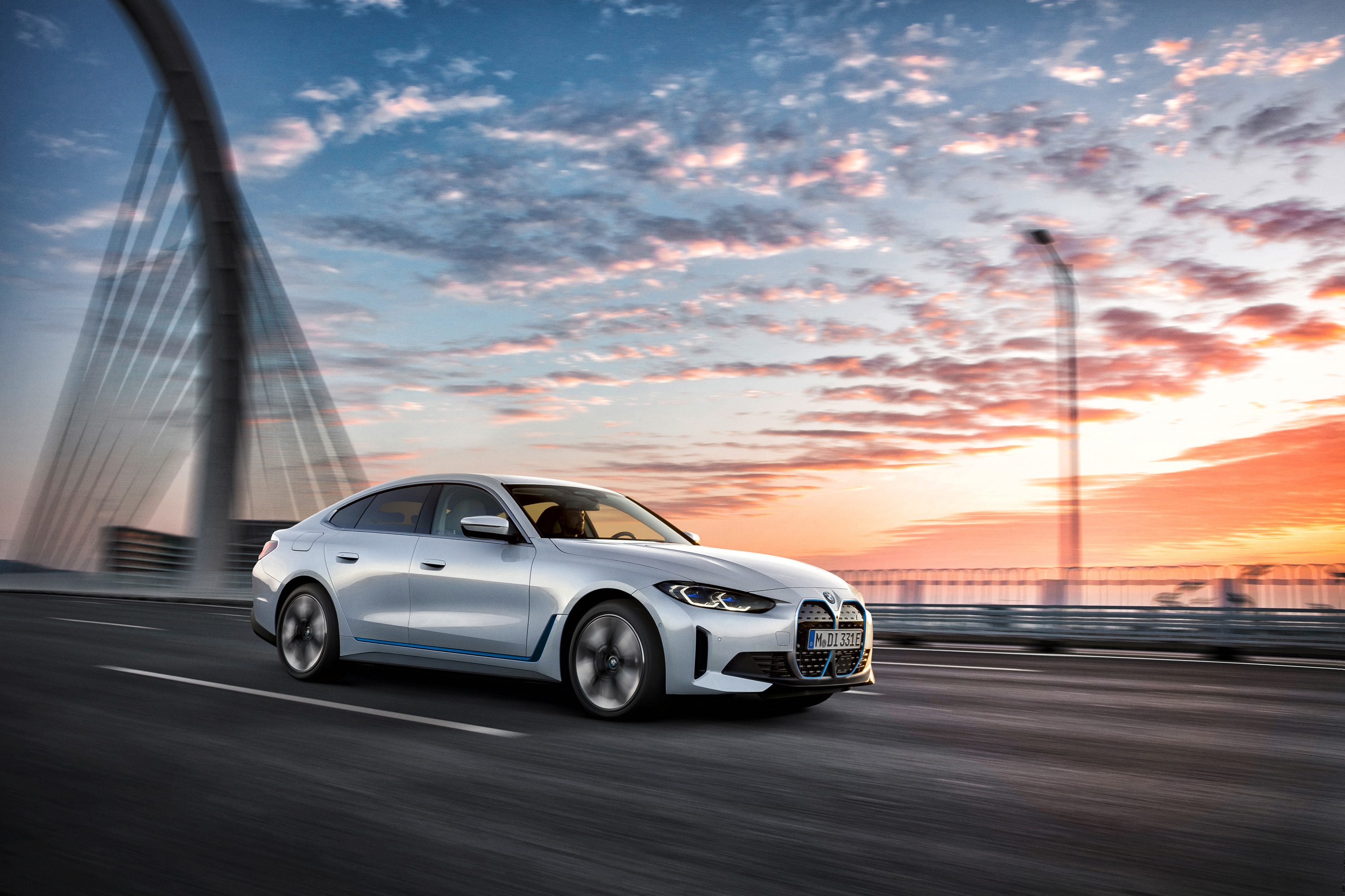 BMW i4 eDrive40 electric vehicle exterior