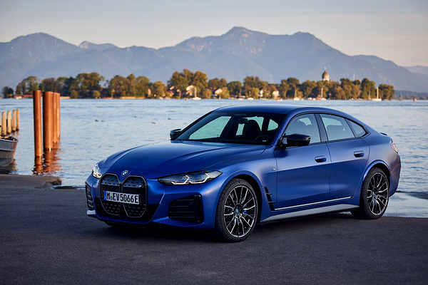 BMW i4 M50 exterior view