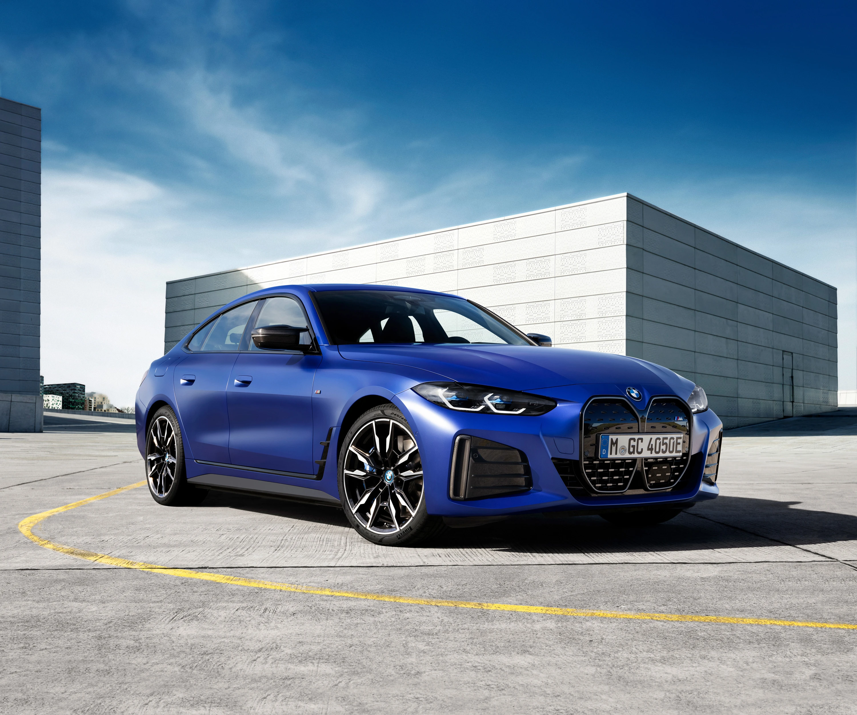 BMW i4 M50 electric vehicle exterior