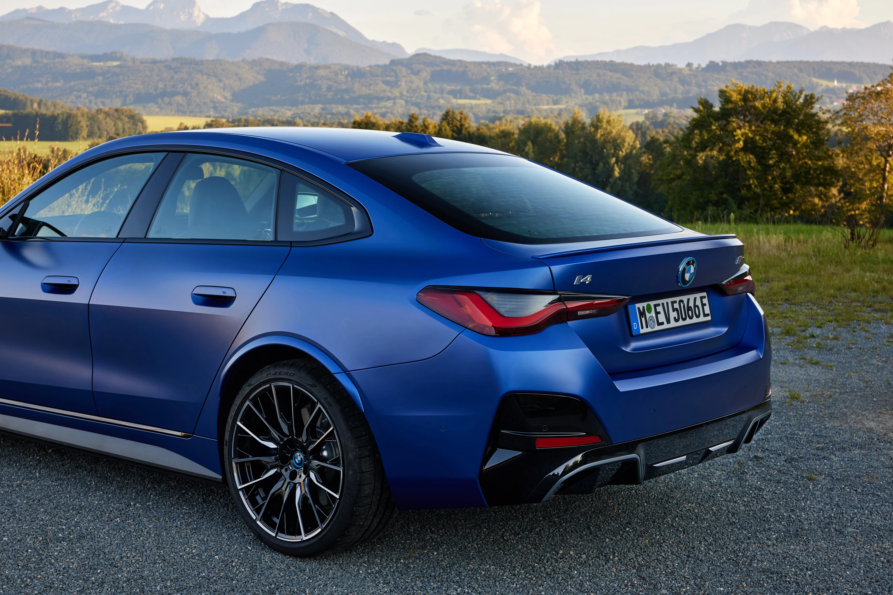 BMW i4 M60 xDrive exterior view