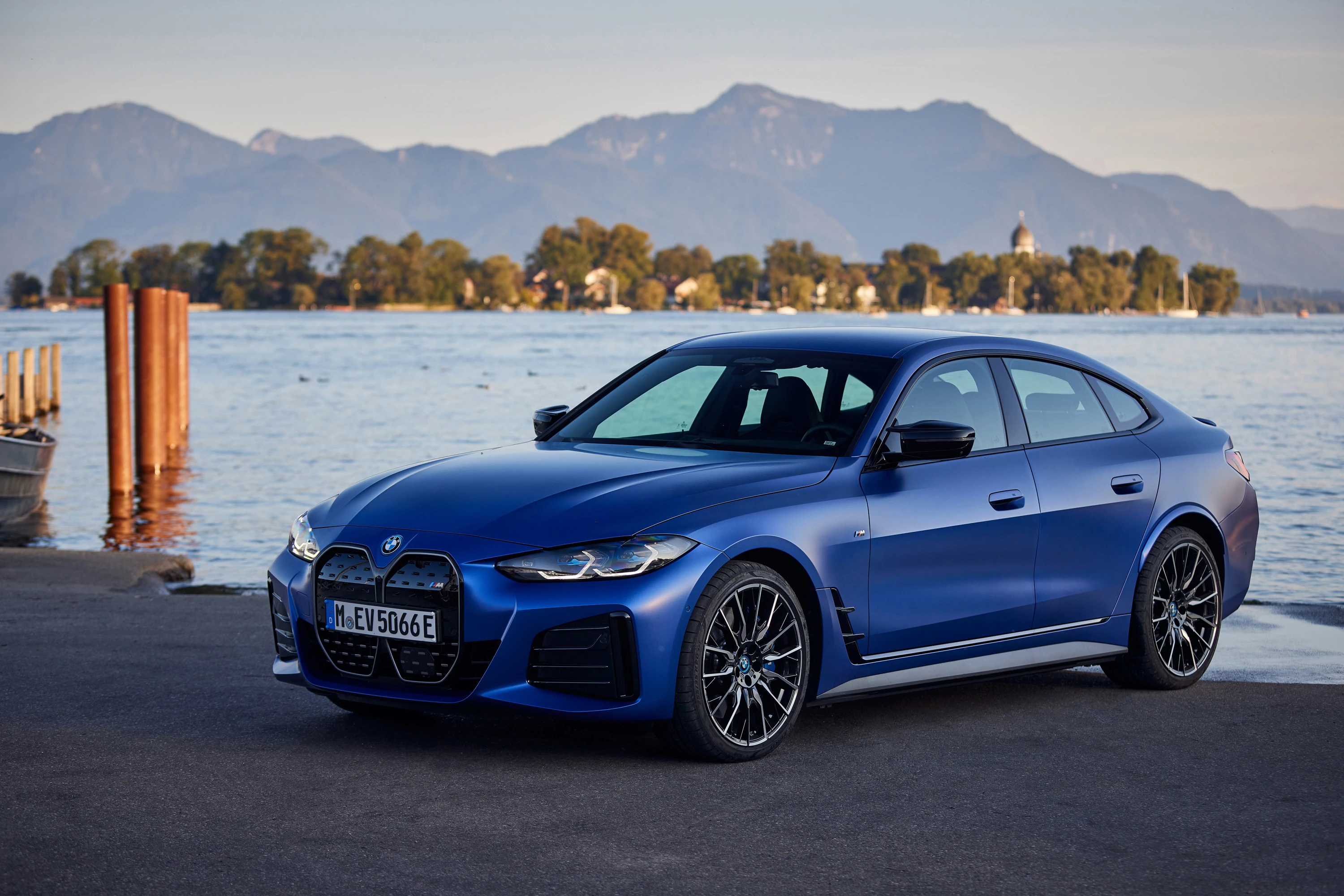 BMW i4 M60 xDrive exterior view