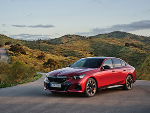 BMW i5 M60 xDrive electric vehicle