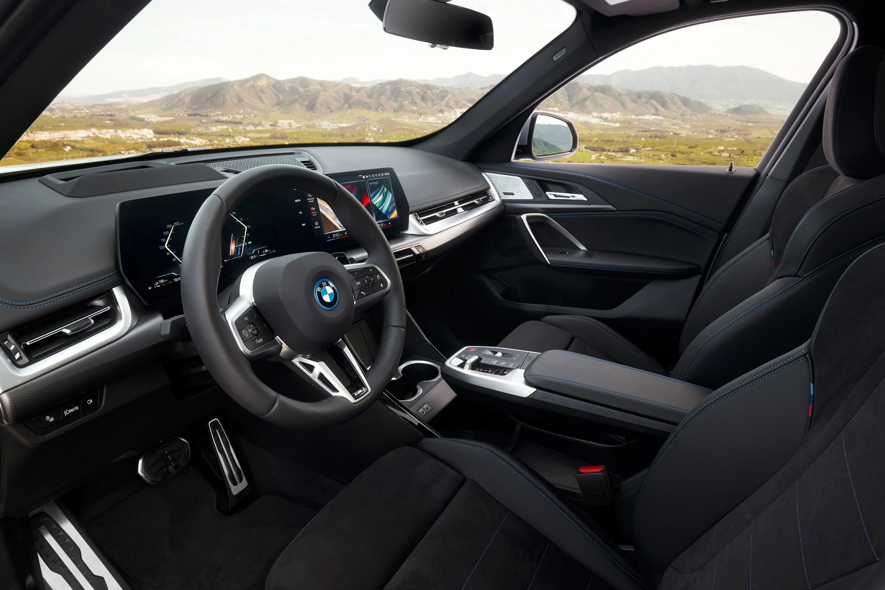 BMW iX1 xDrive30 interior view
