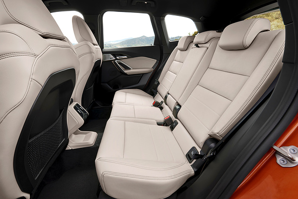 BMW iX1 xDrive30 secondrowseats view