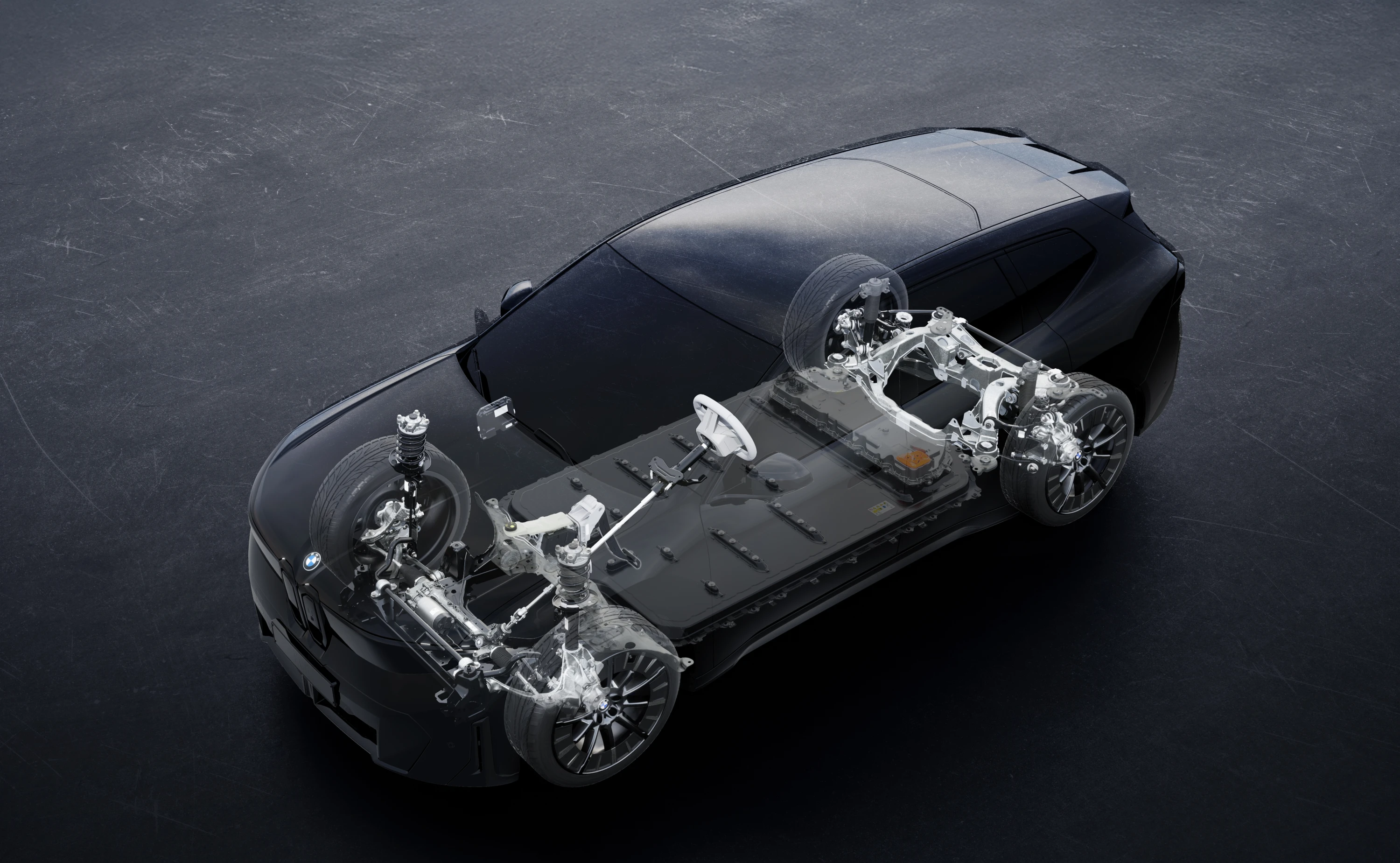 BMW iX3 50 xDrive technology view