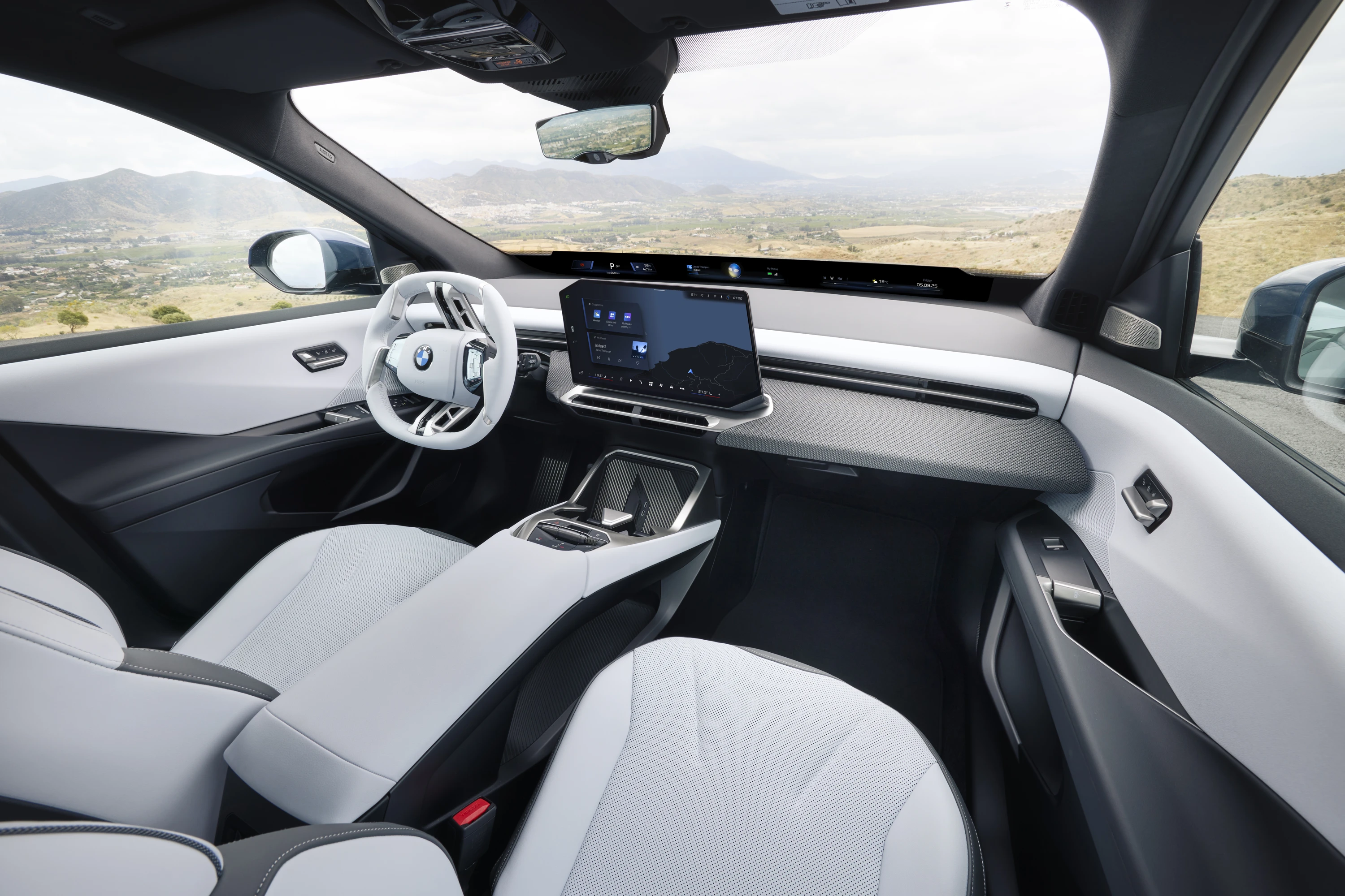 BMW iX3 50 xDrive interior view