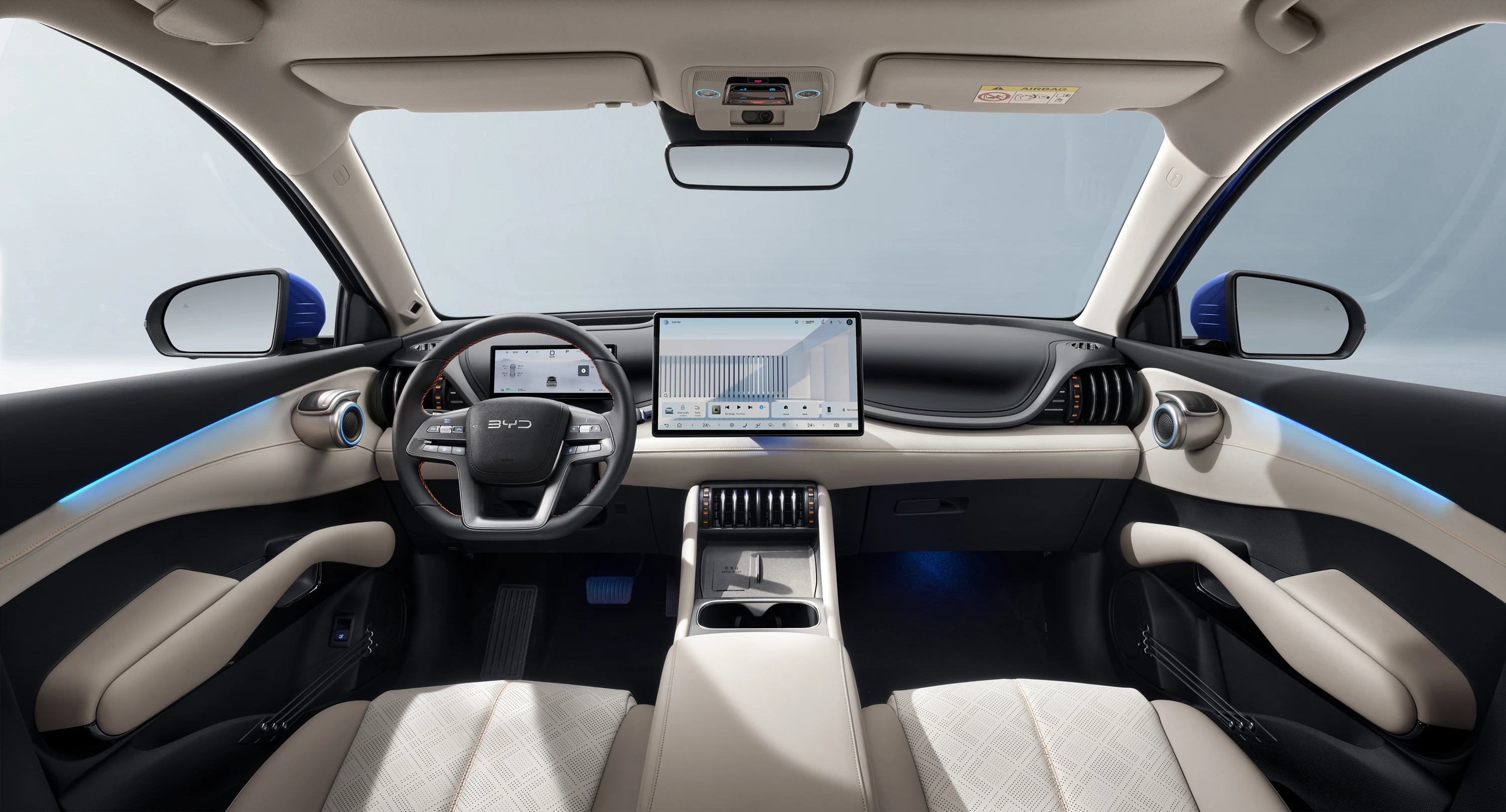 BYD ATTO 3 EVO RWD interior view