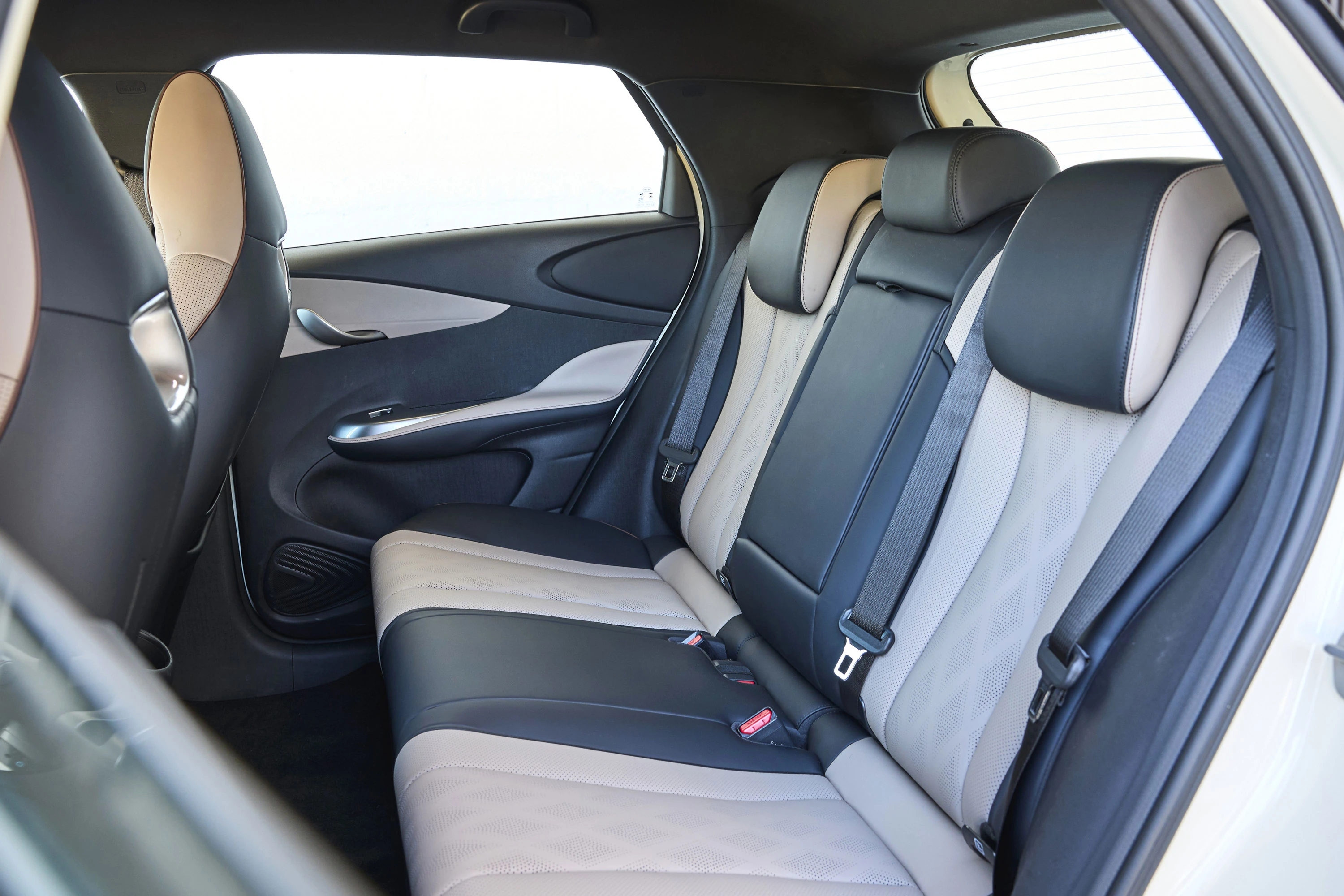 BYD Dolphin 44.9kWh Boost secondrowseats view