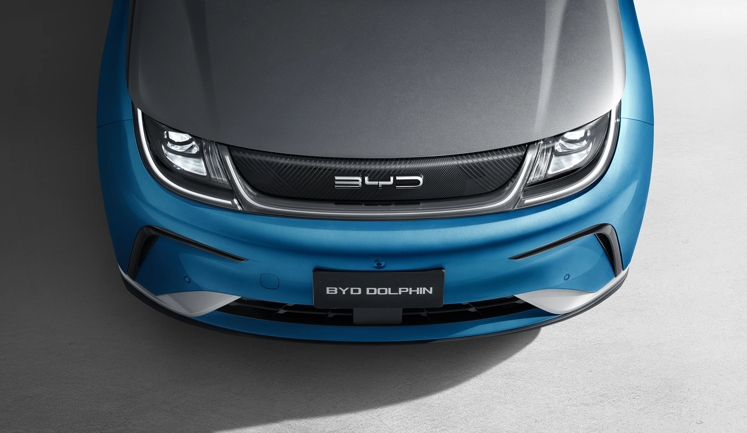BYD Dolphin 44.9kWh Boost headlights view